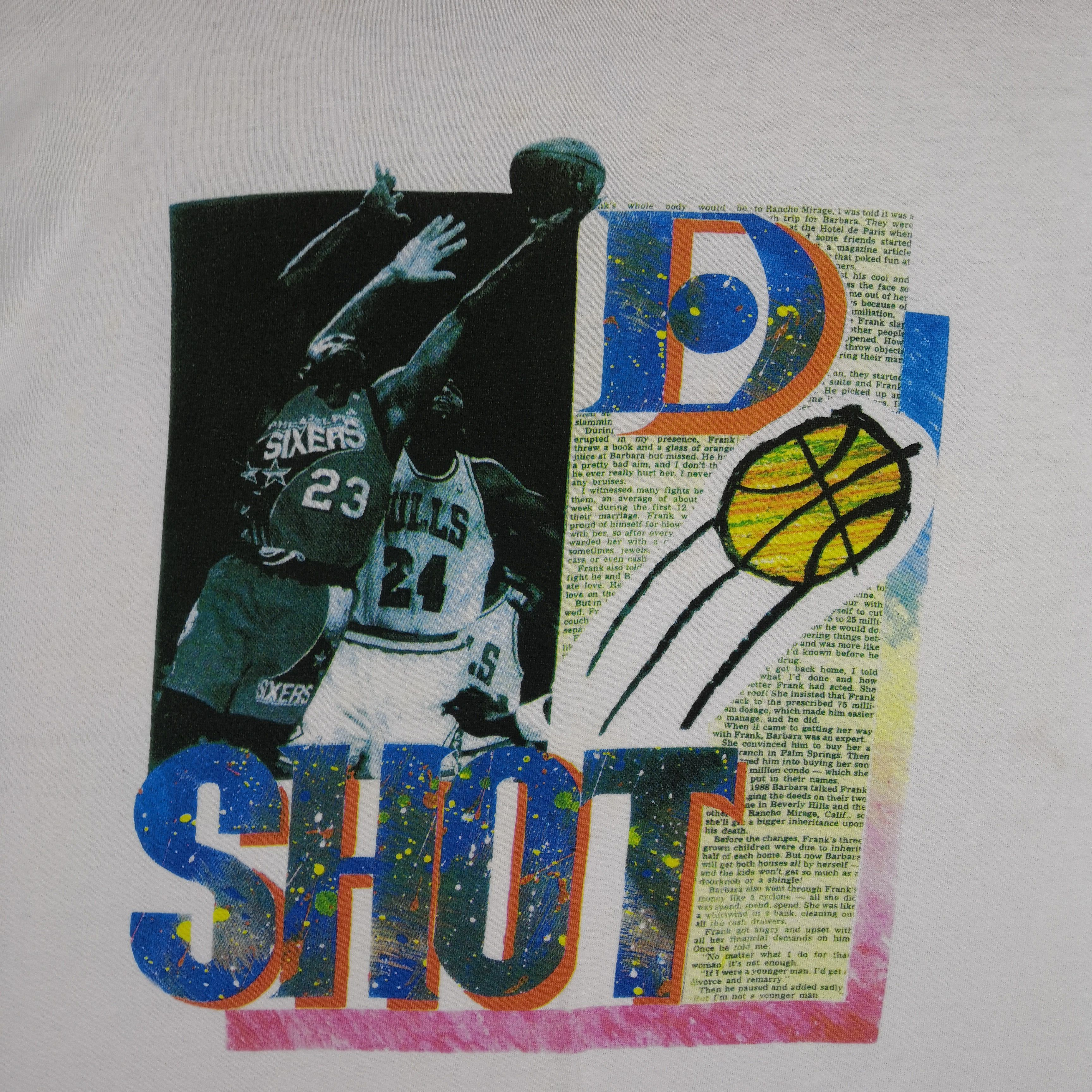 Japanese Brand Vintage 90s Shot T-Shirt Flying Tiger Jordan NBA MLB Tees Size US XL / EU 56 / 4 - 3 Thumbnail