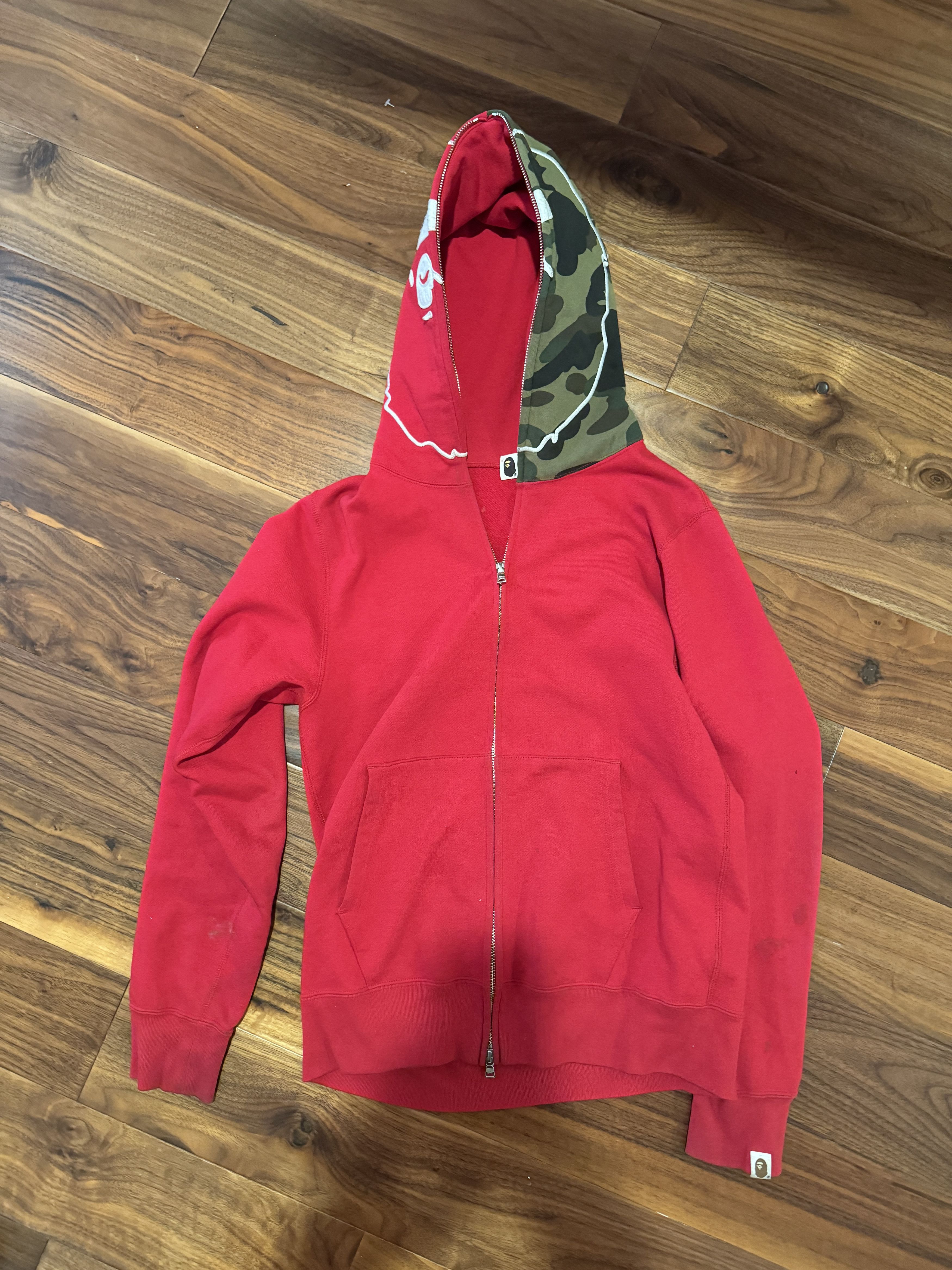 Bape 1st Camo 2nd Ape Full Zip Hoodie Size US M / EU 48-50 / 2 - 1 Thumbnail
