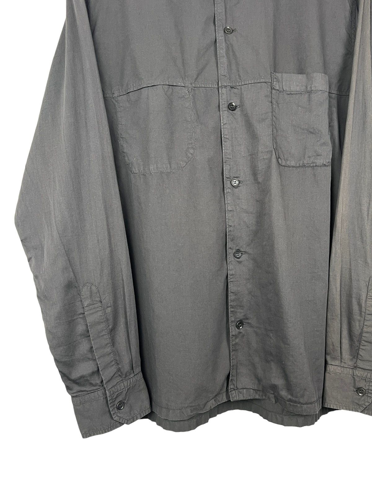 Y's Y’s Double Pocket Black Broad Shirts Size US L / EU 52-54 / 3 - 5 Thumbnail