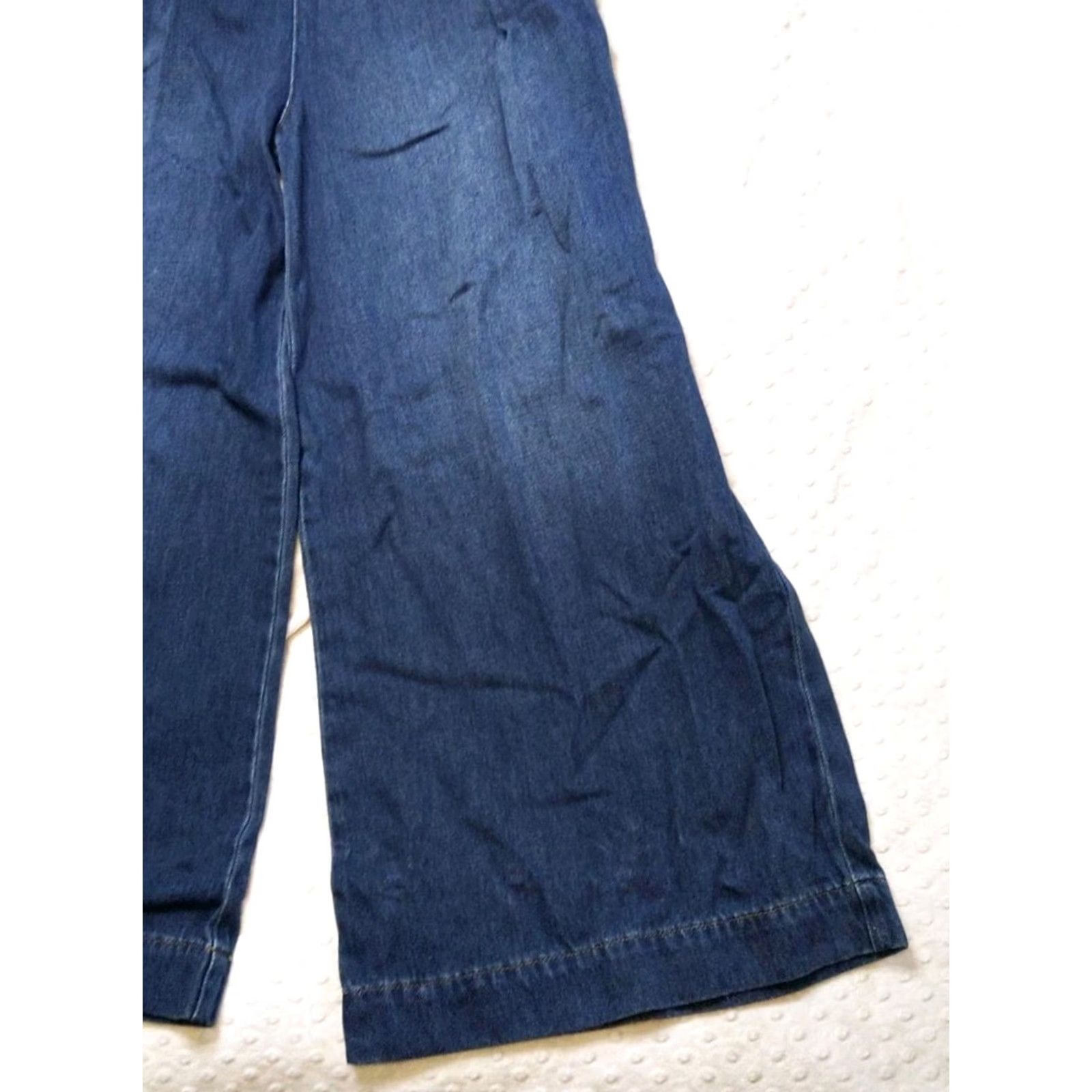 Denime UMGEE Blue Jean XL Wide Leg Stretch Waist Denim Size 5 15" Wide Leg NWT Jeans Womens Urban Boho 90s Streetwear Bathroom: no Size 27" / US 4 / IT 40 - 2 Thumbnail