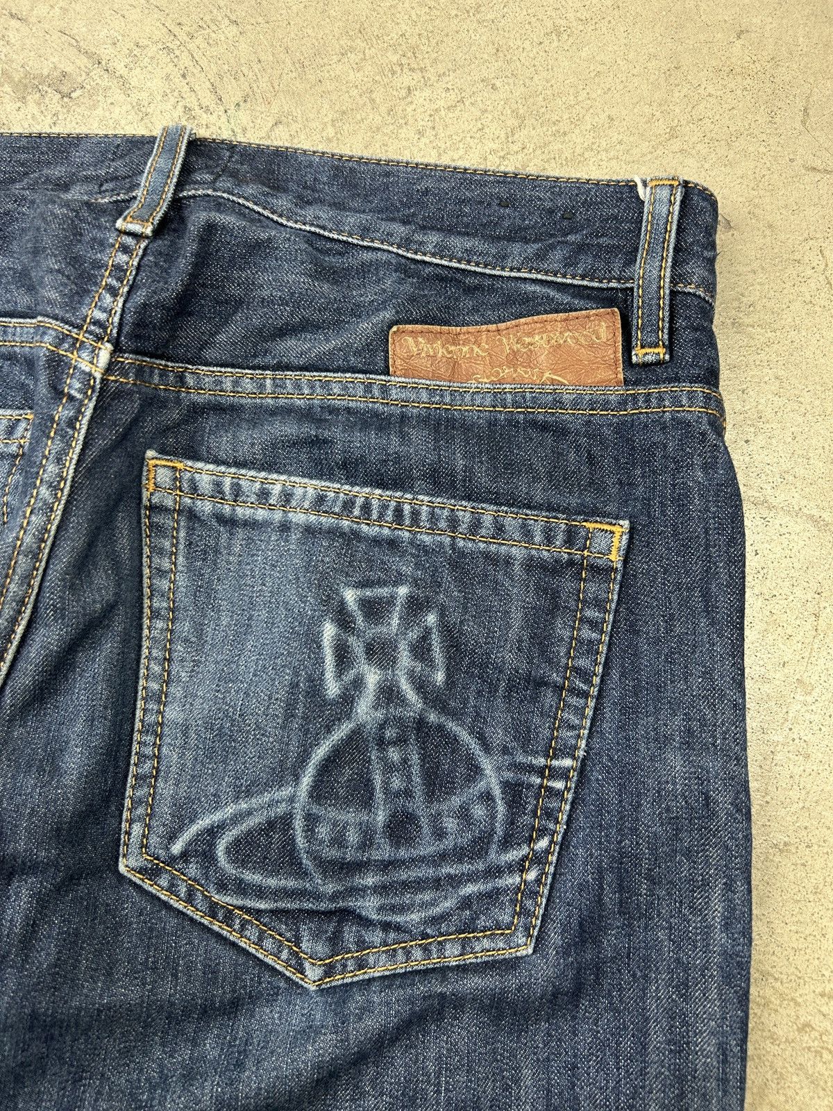 Vivienne Westwood Vivienne Westwood - Chaos Denim Jeans Size US 31 - 23 Thumbnail