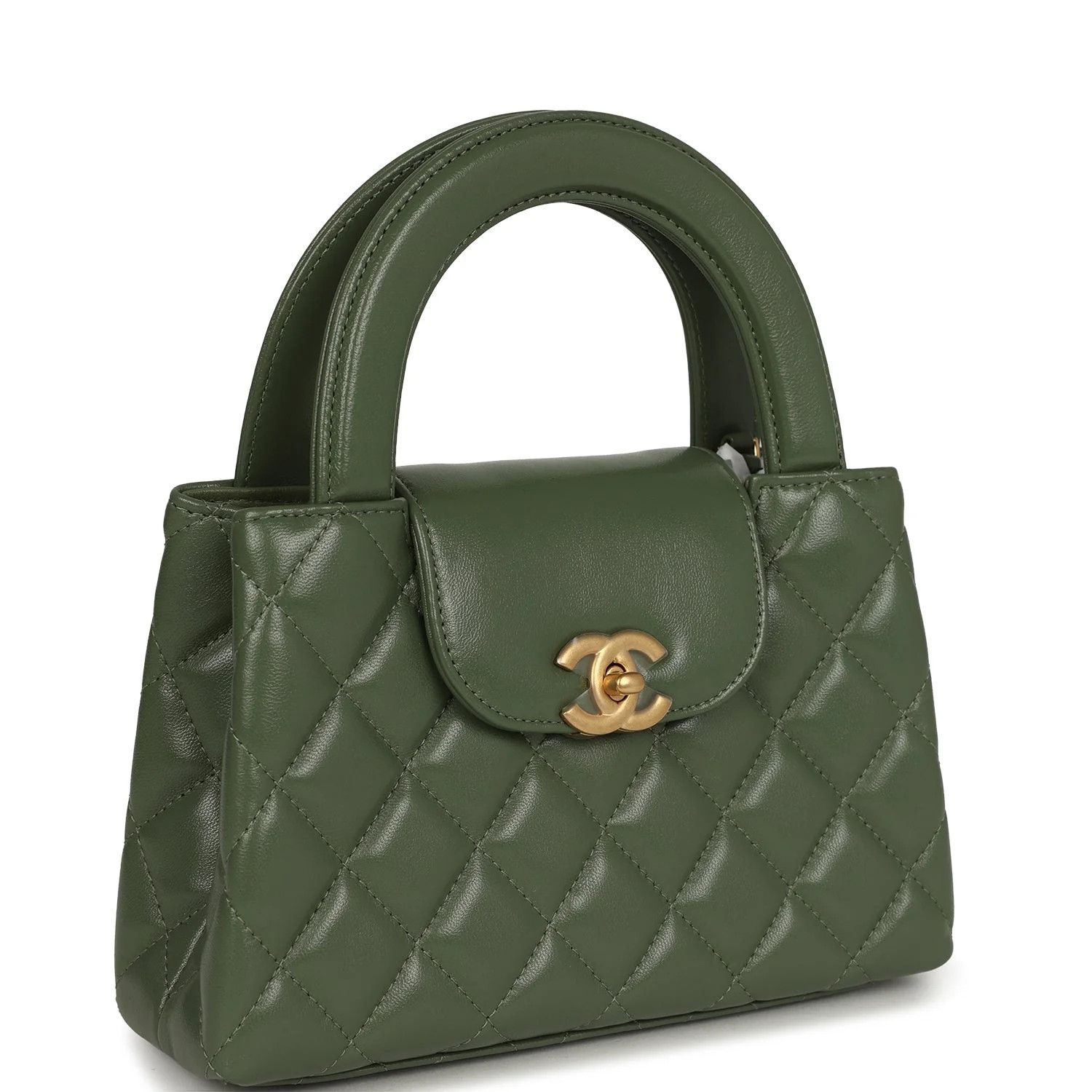 Chanel os11x0326 Size: OS / Small Kelly Shopper Bag in Green Size ONE SIZE - 2 Thumbnail