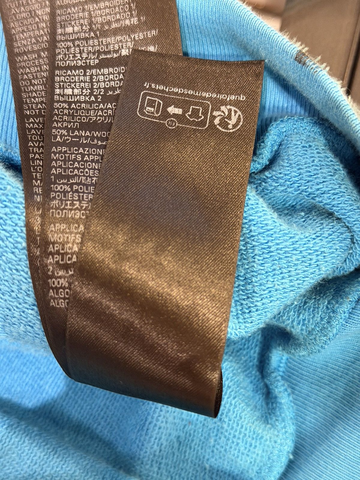 Balenciaga Balenciaga Skater Full Zip Hoodie - Blue Size US XXS / EU 40 - 9 Thumbnail