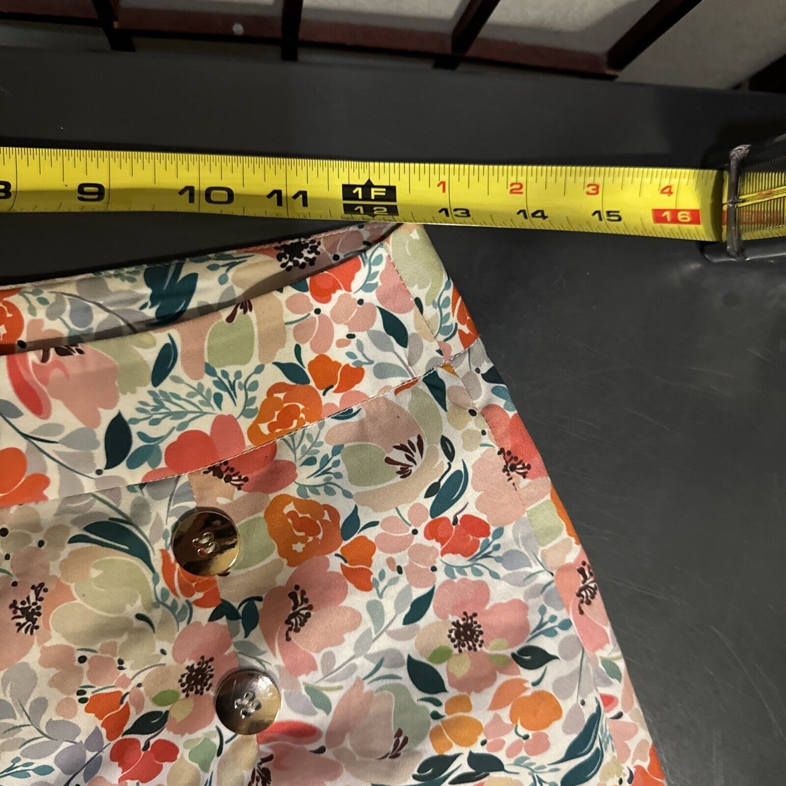 Other Molly Bracken Floral Shorts Lightweight Wrinkle Free Coastal Size 25" / US 0 / IT 36 - 12 Thumbnail
