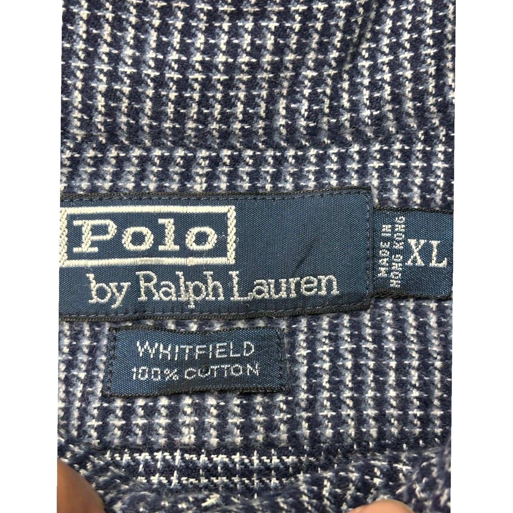 Polo Ralph Lauren Polo Ralph Lauren Whitfield Button Down Shirt Mens XL Check Long Sleeve Cotton Size US XL / EU 56 / 4 - 5 Thumbnail