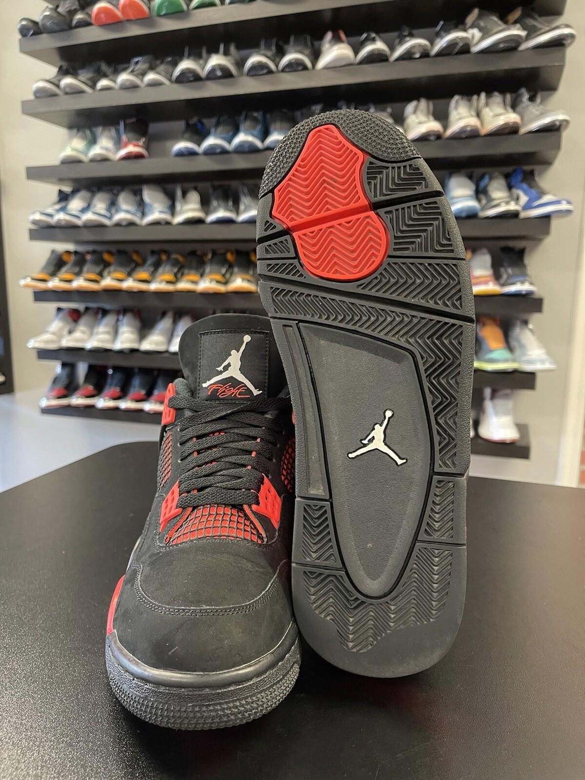 Jordan Brand Size 11.5 - Air Jordan 4 Retro “Red Thunder” CT8527-016 Size US 11.5 / EU 44-45 - 9 Thumbnail