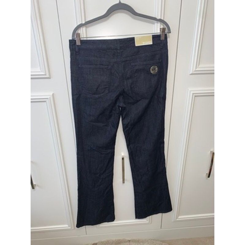 Michael Kors NWT Michael Kors Women's Low Rise Bootcut Jeans Size 14 Blue Size 36" / US 14 / IT 50 - 6 Thumbnail