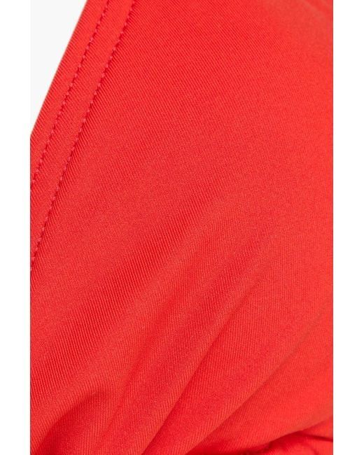 Zimmermann oc11z0725 Size: 0P / Triangle Bikini Top in Red Size ONE SIZE - 3 Thumbnail