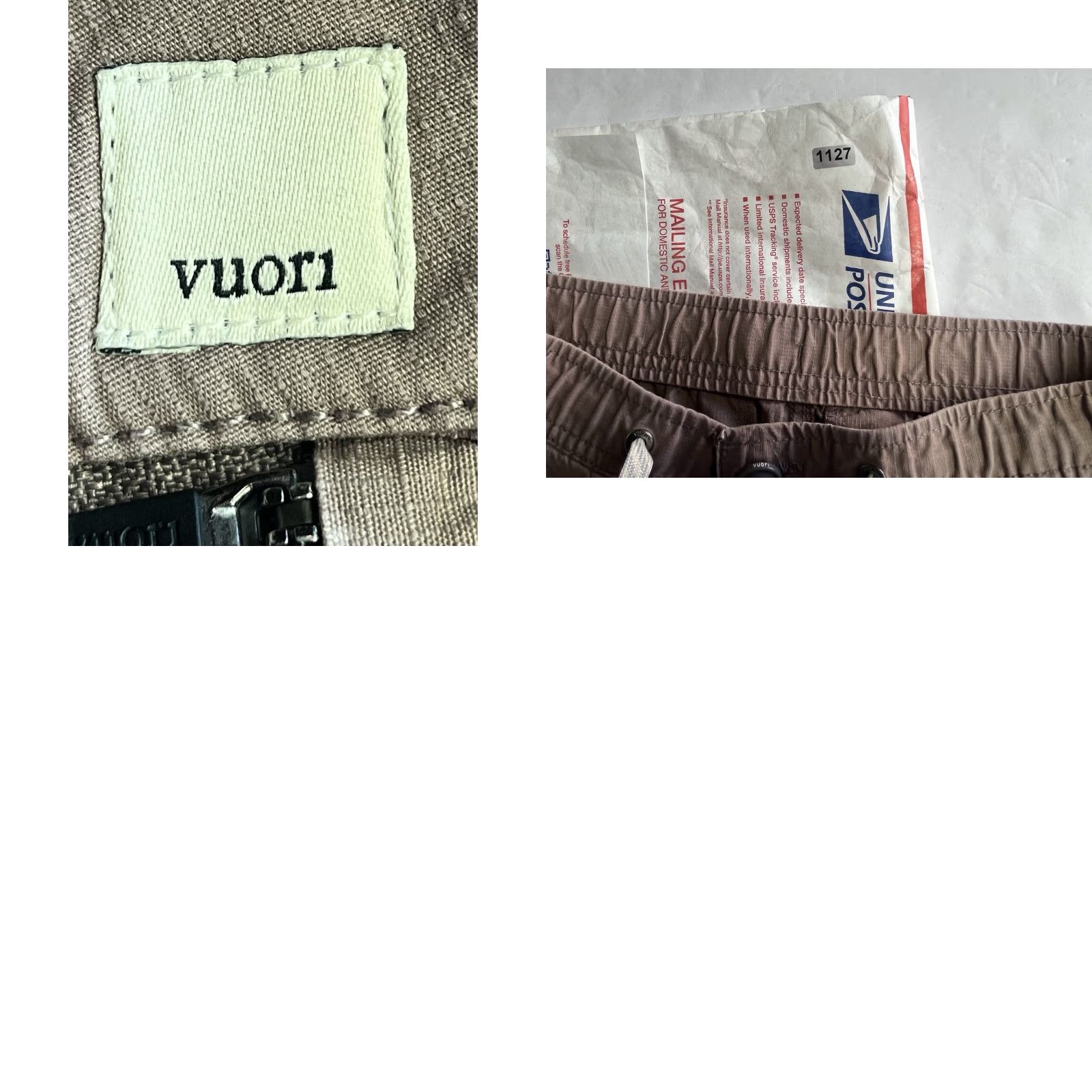Vuori Vuori Ripstop Pants Women Slim Size S Brown Breathable Pockets Zip Pocket Tapered Outdoor Activewear Casual Travel All Seasons Holiday Style Pants Size 28" / US 6 / IT 42 - 8 Thumbnail