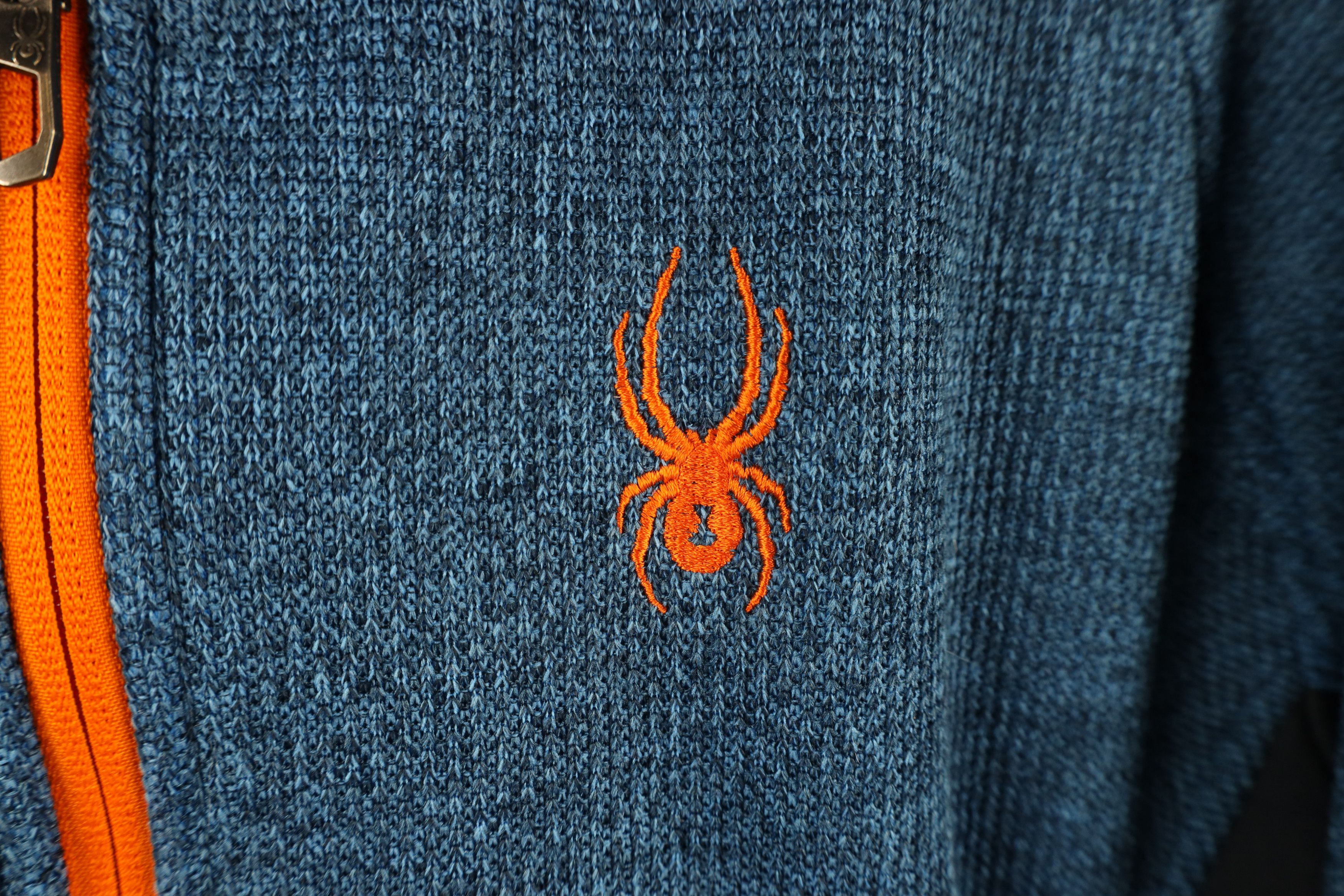 Spyder × Vintage Spyder Ribbed Knit Half Zip Pullover Skiing Sweater Blue Size US L / EU 52-54 / 3 - 4 Thumbnail