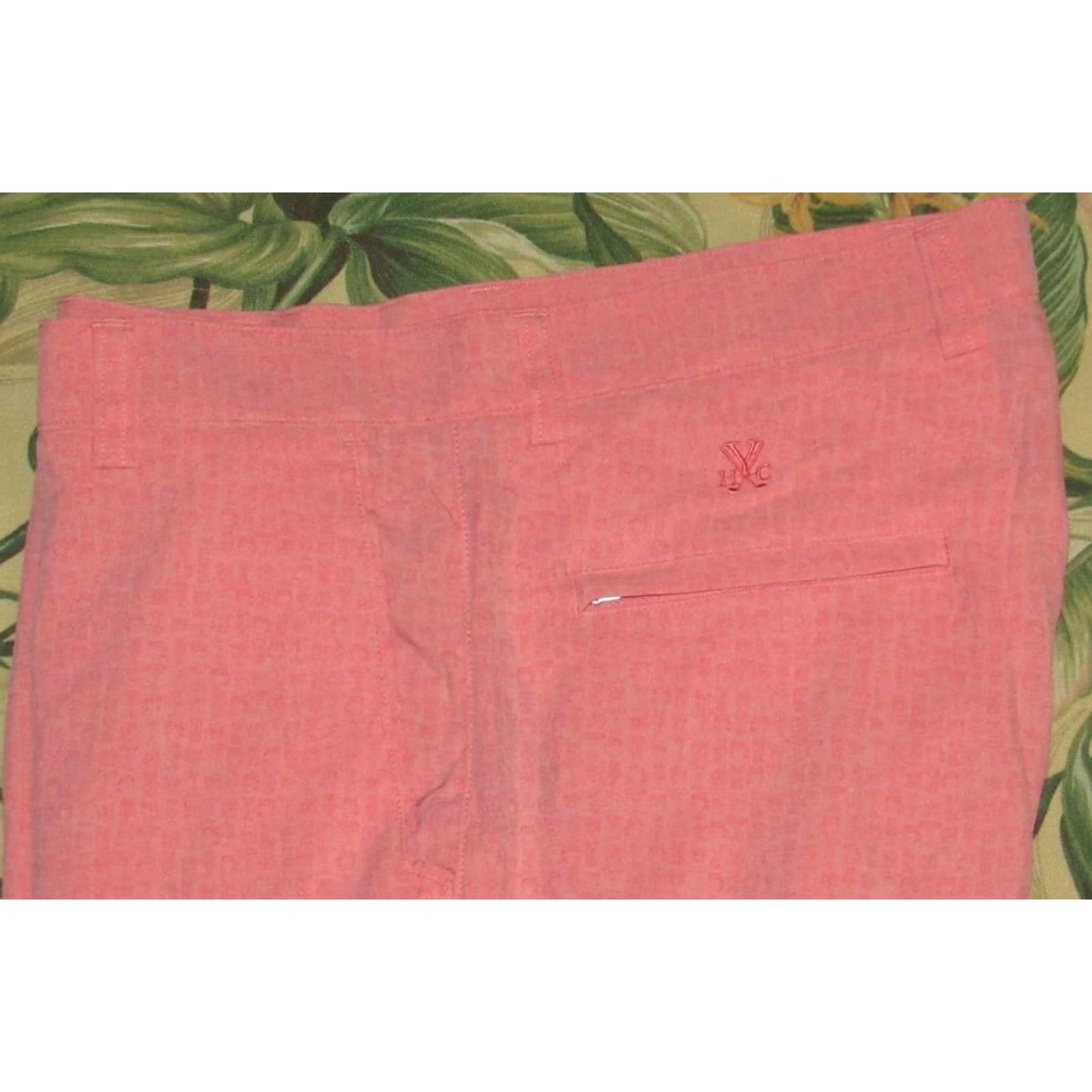 Peter Millar Peter Millar 10" Shakleford Lil Friday Hybrid Shorts Yeamans Hall Golf Club 34 Pink Mens Regular 34 Chino XS? Size US 34 / EU 50 - 2 Thumbnail