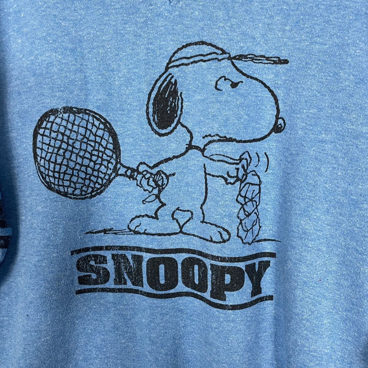 Peanuts Peanuts Snoopy Famous Tennis Player Blue Sweatshirt Size US S / EU 44-46 / 1 - 10 Thumbnail