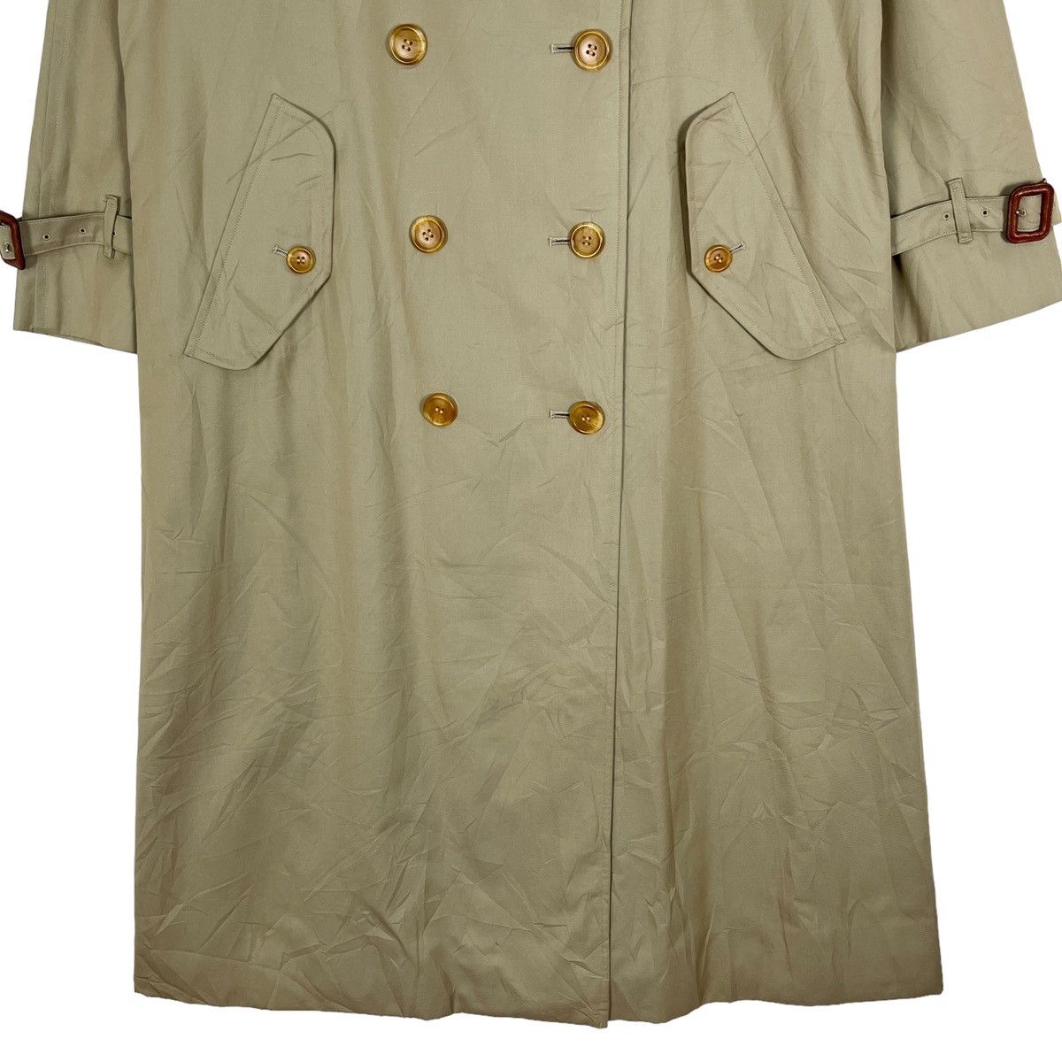 Burberry × Vintage Vintage 90’s Burberrys Long Trench Coat Size US S / EU 44-46 / 1 - 4 Thumbnail
