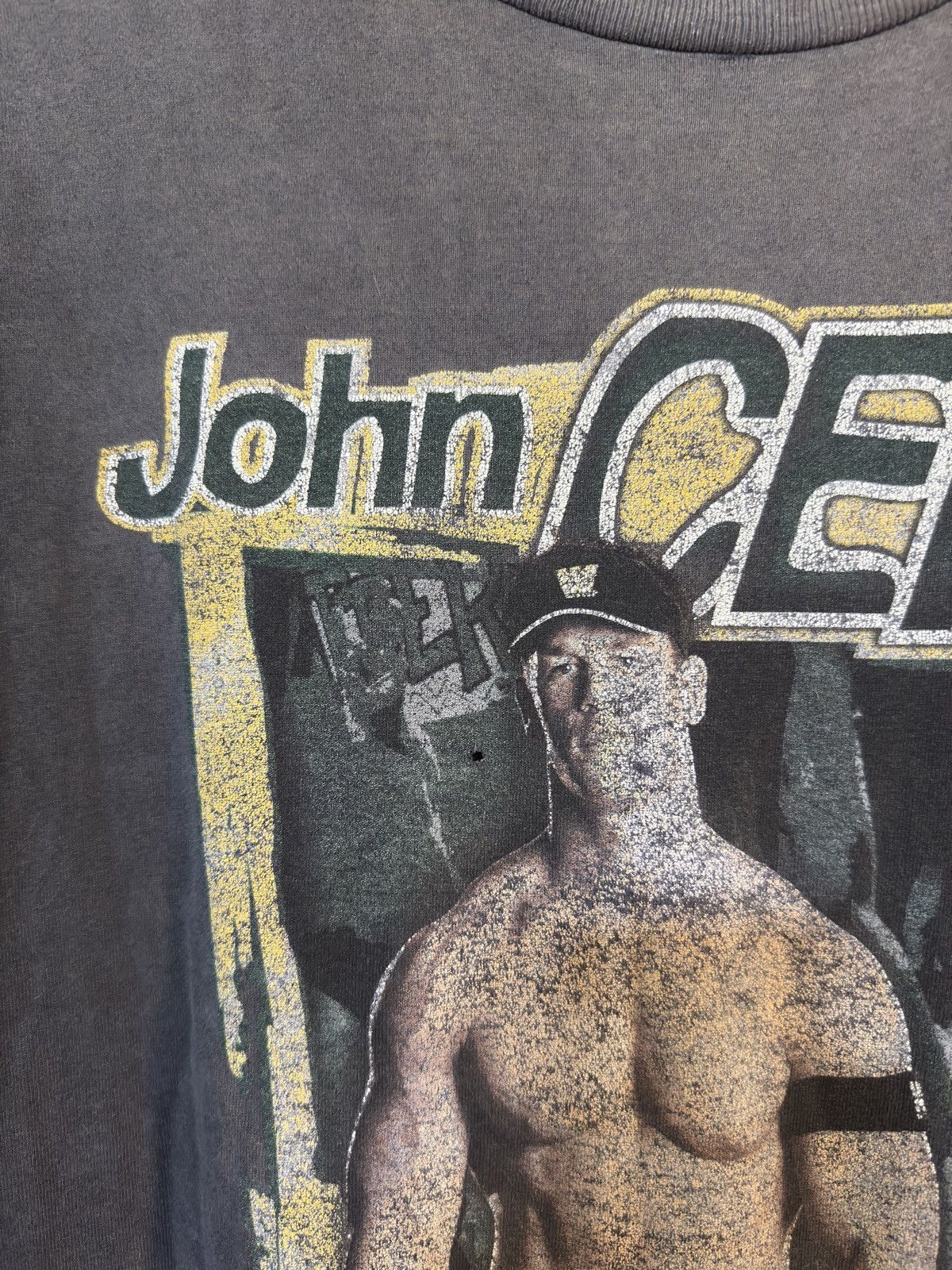 WWE Vintage wwe john cena rare 2005 t shirt Size US XL / EU 56 / 4 - 7 Thumbnail