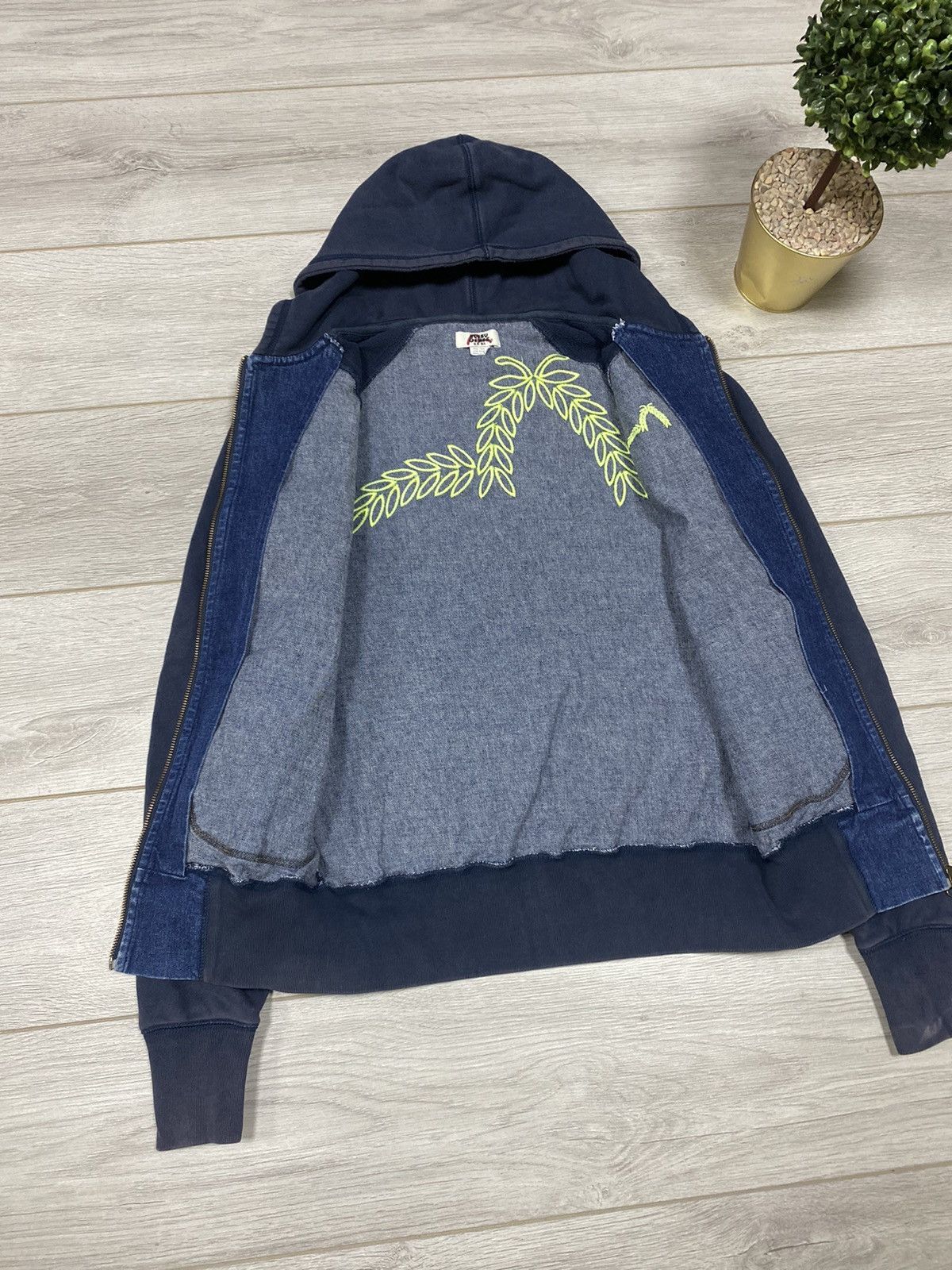 Evisu Evisu RARE vintage denim big seagull hoodie Size US M / EU 48-50 / 2 - 9 Thumbnail