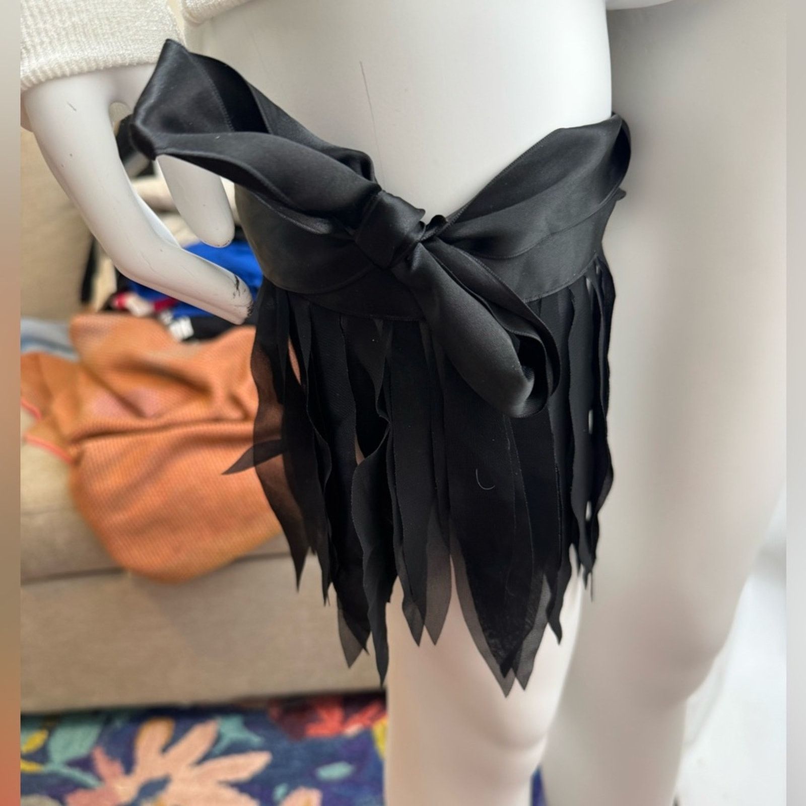 Wolford Wolford UNiQUE ribbon&chiffon tye accessory Size ONE SIZE - 4 Thumbnail