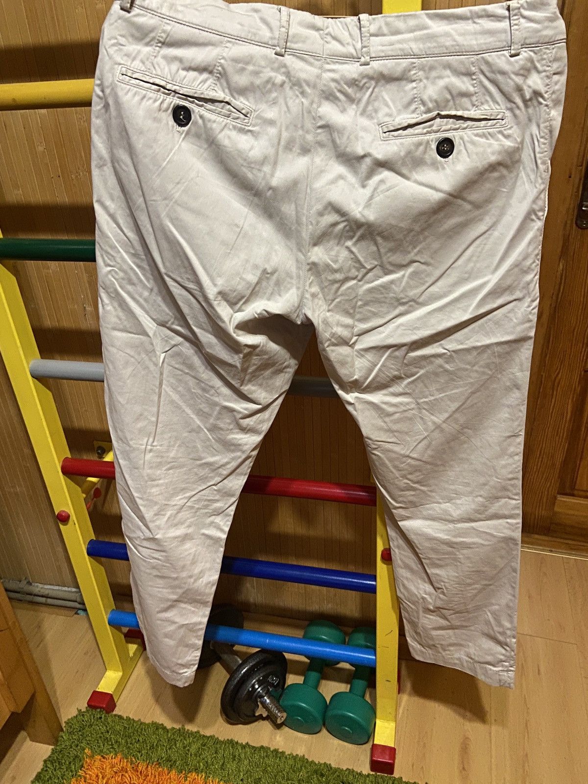 Brunello Cucinelli Brunello cucinelli chinos white Size US 32 / EU 48 - 2 Thumbnail