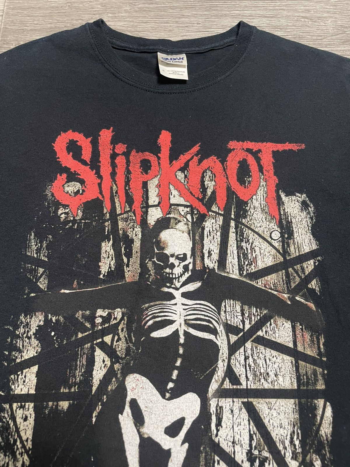 Band Tees Slipknot 2014 Prepare For Hell World Tour Rock Band T-Shirt Size US S / EU 44-46 / 1 - 8 Thumbnail