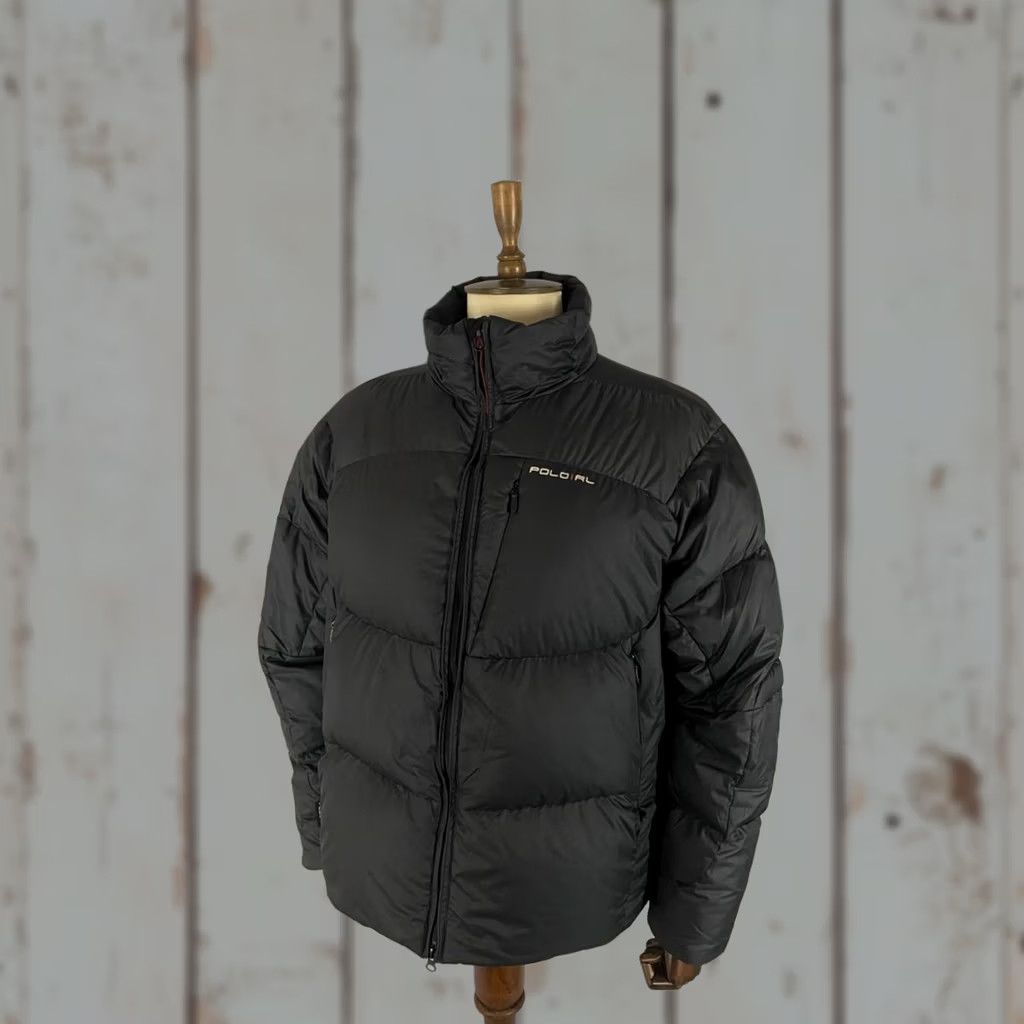 Polo Ralph Lauren Polo Ralph Lauren Mens Puffer Jacket XL Black Polyester Long Sleeve Jacket Size US XL / EU 56 / 4 - 1 Thumbnail