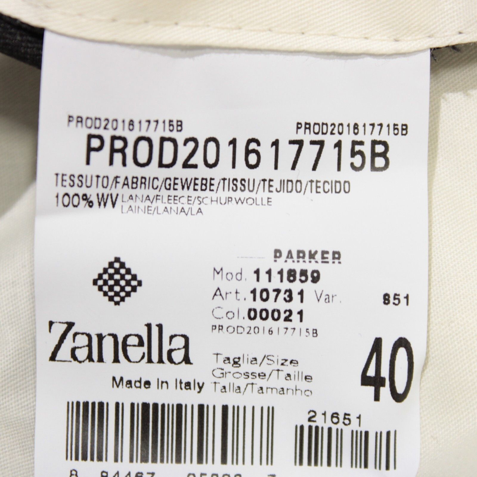 Zanella Zanella New with tags Dress Pants Size 40 US In Gray Size US 40 / EU 56 - 8 Thumbnail