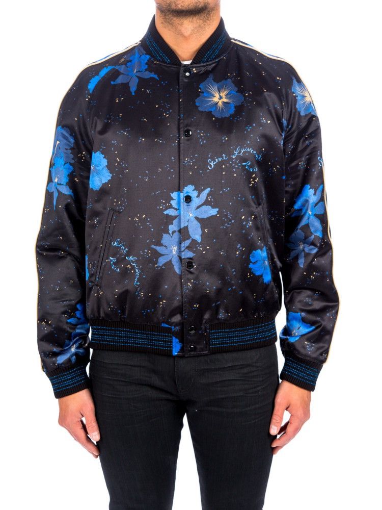 Saint Laurent Paris Saint Laurent Paris Teddy Jacket Hibiscus Floral print Size US M / EU 48-50 / 2 - 6 Thumbnail