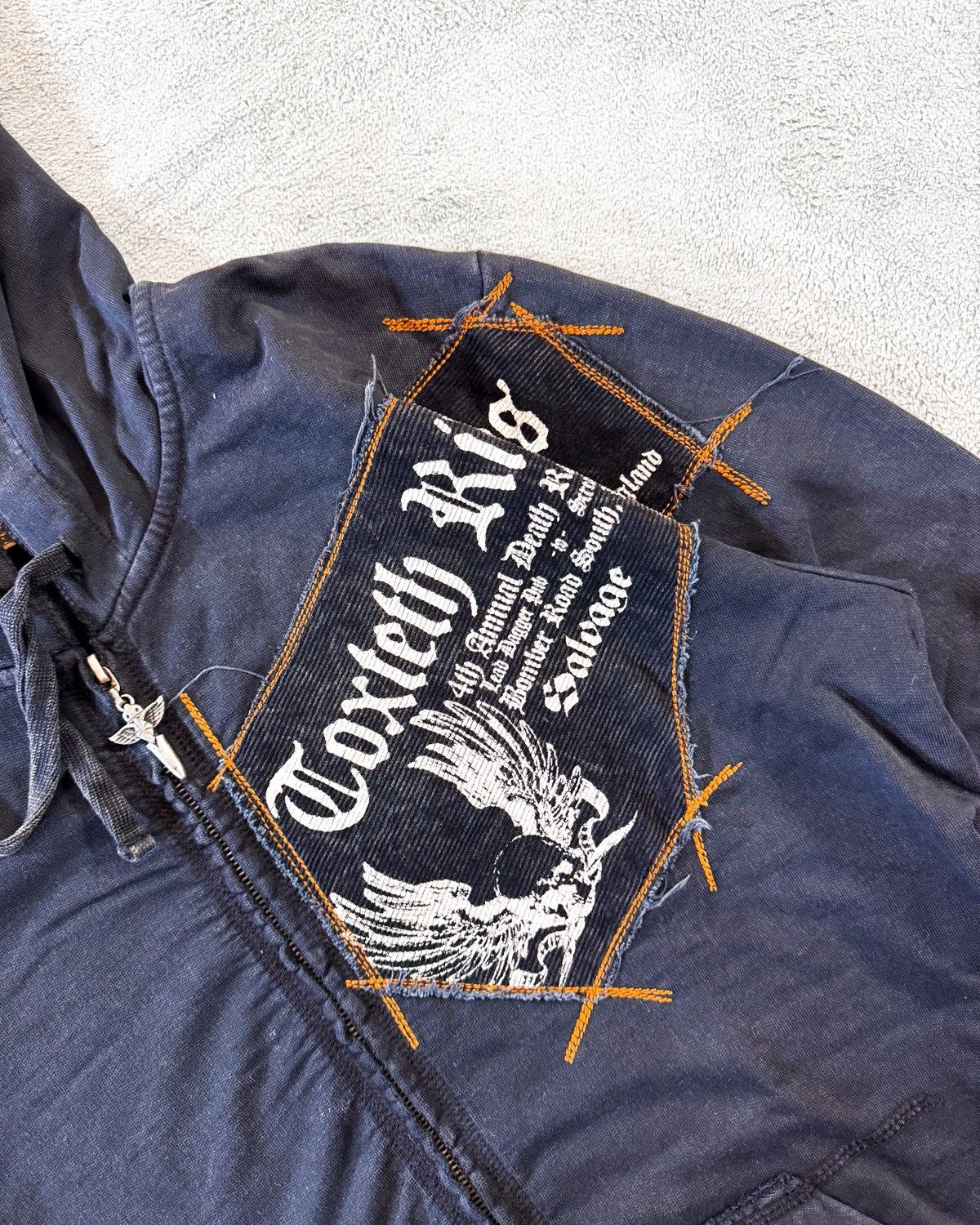 Salvage Vintage Y2k Salvage Toxteth Riders Zip Hoodie Size US M / EU 48-50 / 2 - 5 Thumbnail
