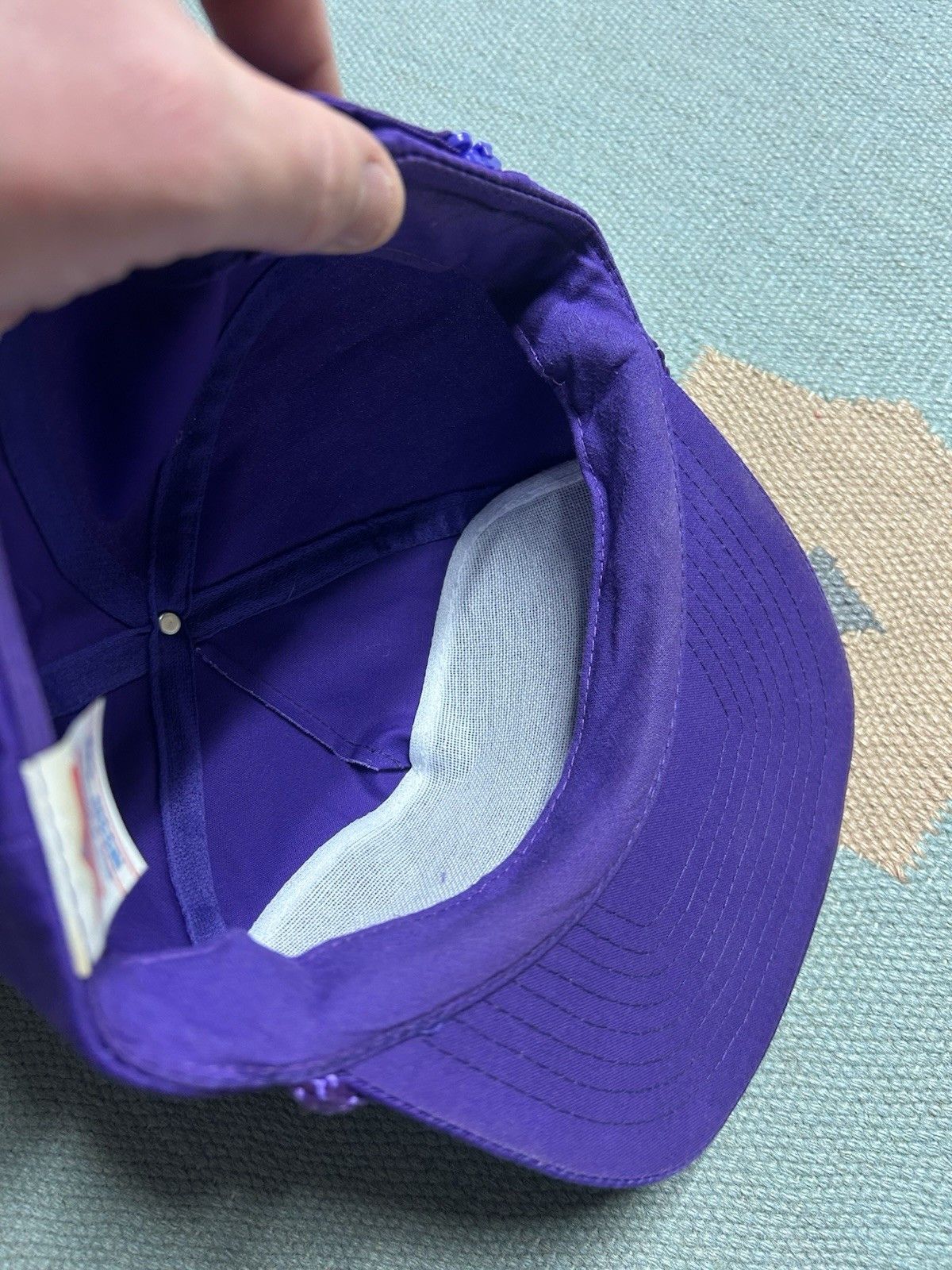 Vintage Vtg Strap hat Graff Chevy Chevrolet dealer bay city Michigan Size ONE SIZE - 7 Thumbnail