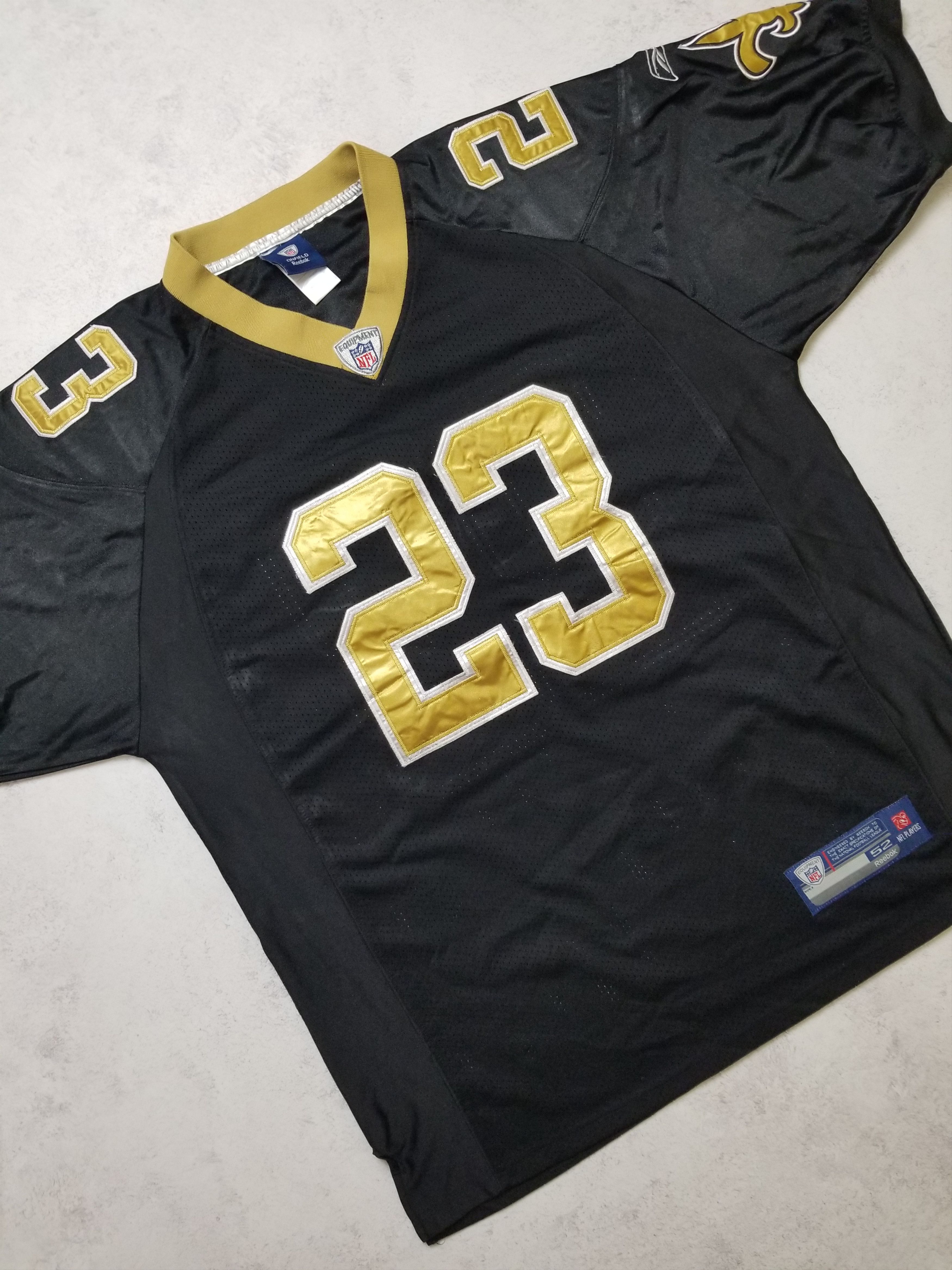 Reebok Reebok New Orleans Saints # 23 Thomas NFL Sewn NFL Jersey Size US L / EU 52-54 / 3 - 14 Thumbnail