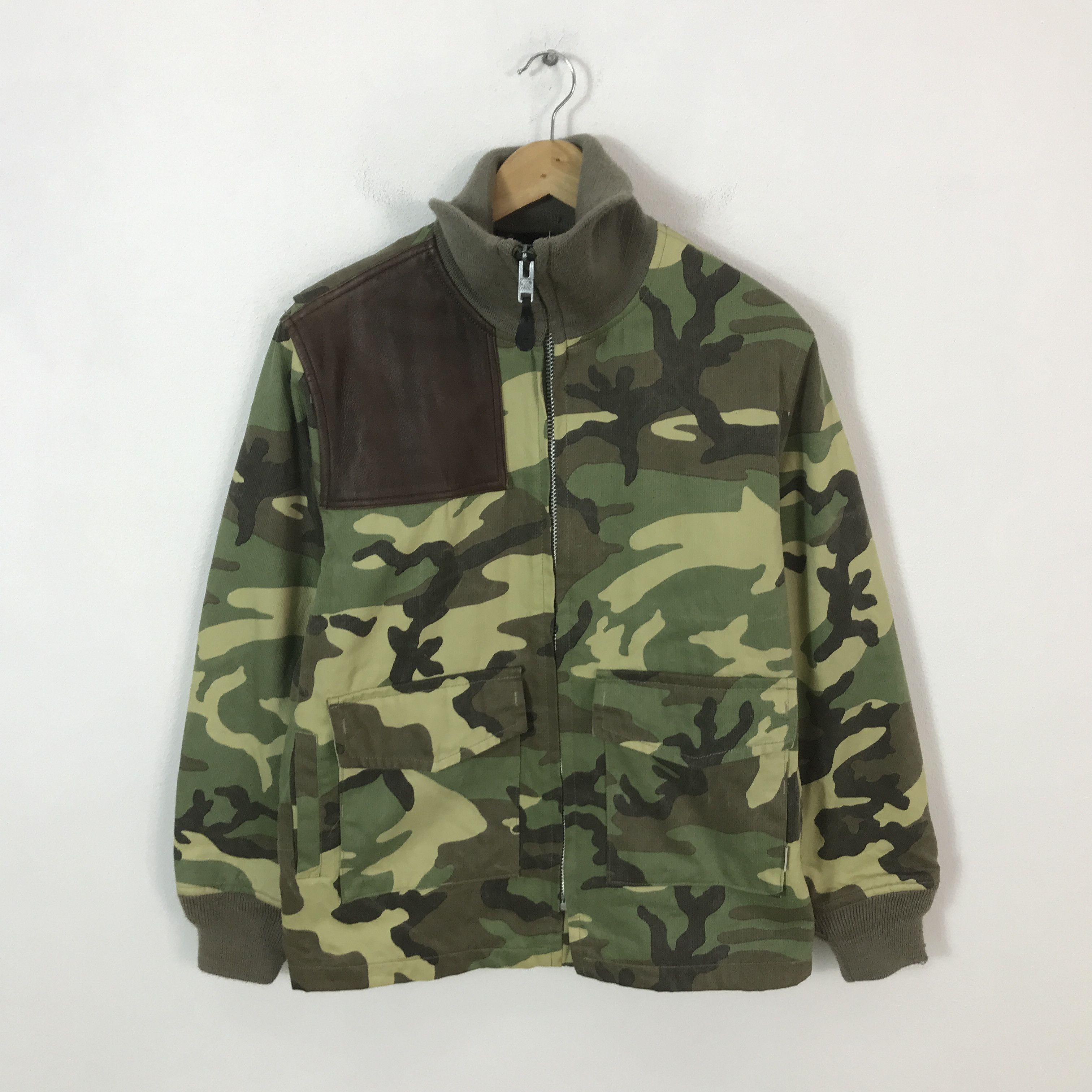 let it ride Japan made Camo design jacket K65B14