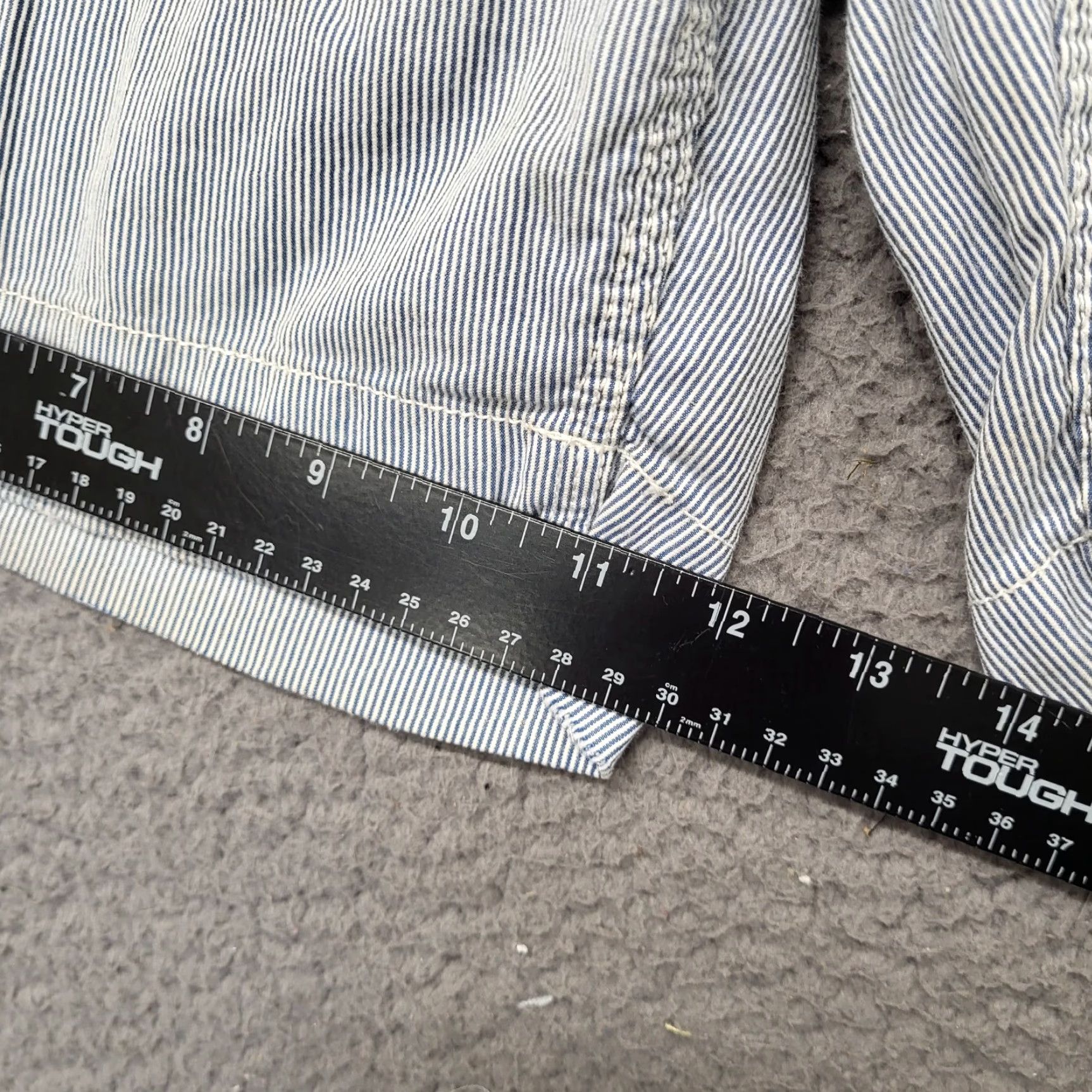 Polo Ralph Lauren Polo Ralph Lauren Shorts Men's Size 34 Hickory Striped Railroad Cotton Cargo EUC Size US S / EU 44-46 / 1 - 7 Thumbnail