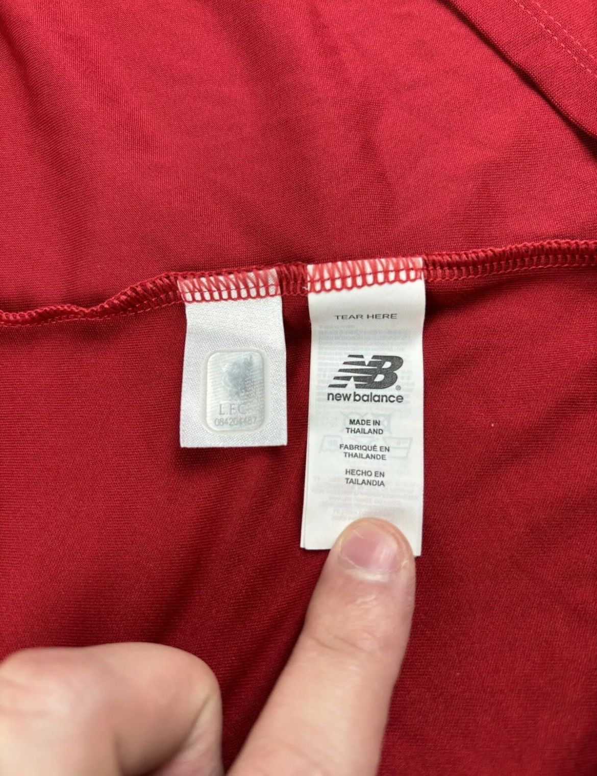 New Balance Liverpool FC Training Jersey Shirt New Balance Size L Size US L / EU 52-54 / 3 - 6 Thumbnail