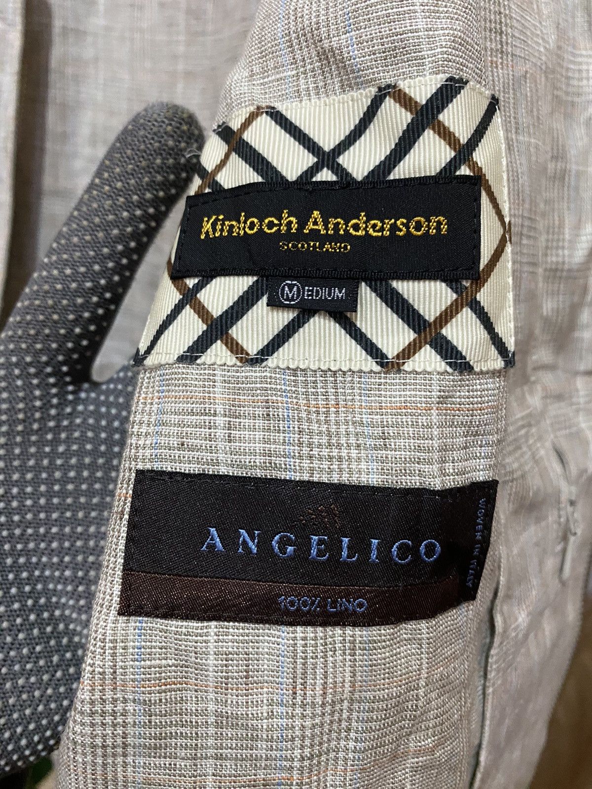 Designer VINTAGE KINLOCH ANDERSON X ANGELICO PLAID JACKET Size US M / EU 48-50 / 2 - 9 Thumbnail