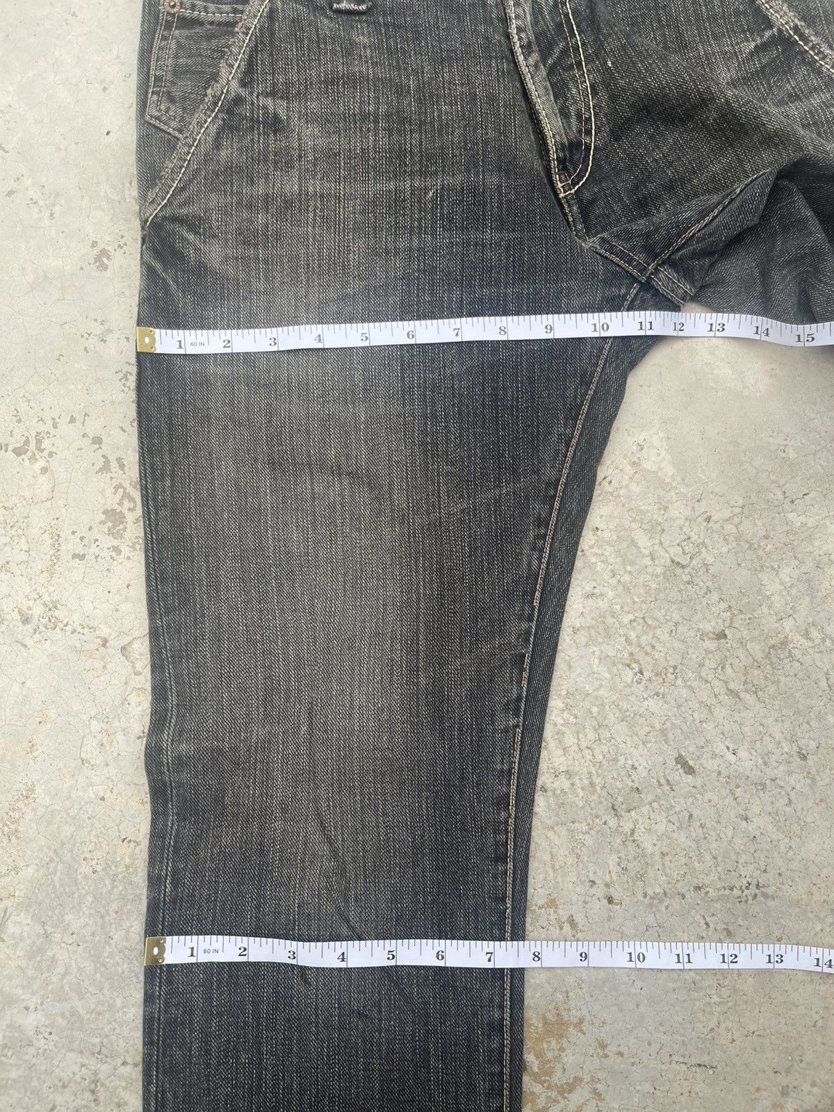 Johnbull Johnbull Kojima Japan Faded Black denim Size US 30 / EU 46 - 18 Thumbnail