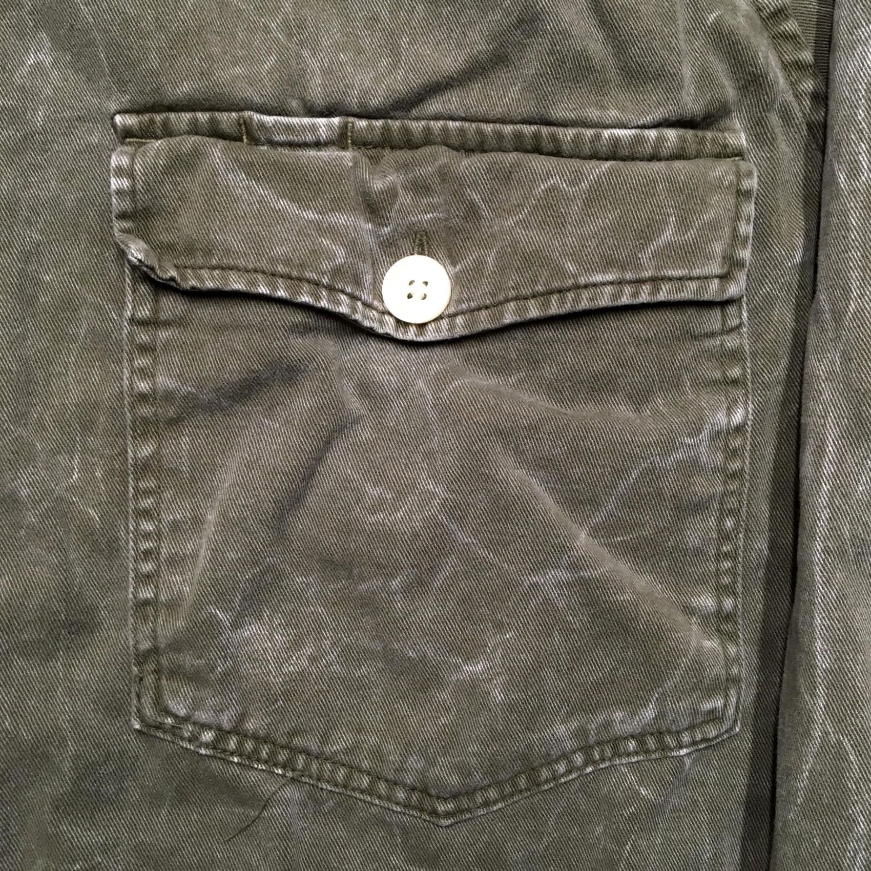 Allsaints AllSaints Telemark LS Shirt Jacket Mens Large Green Cotton Relaxed Fit Workwear Shirt Jacket Mens Large Green Cotton Navy? Size US L / EU 52-54 / 3 - 4 Thumbnail