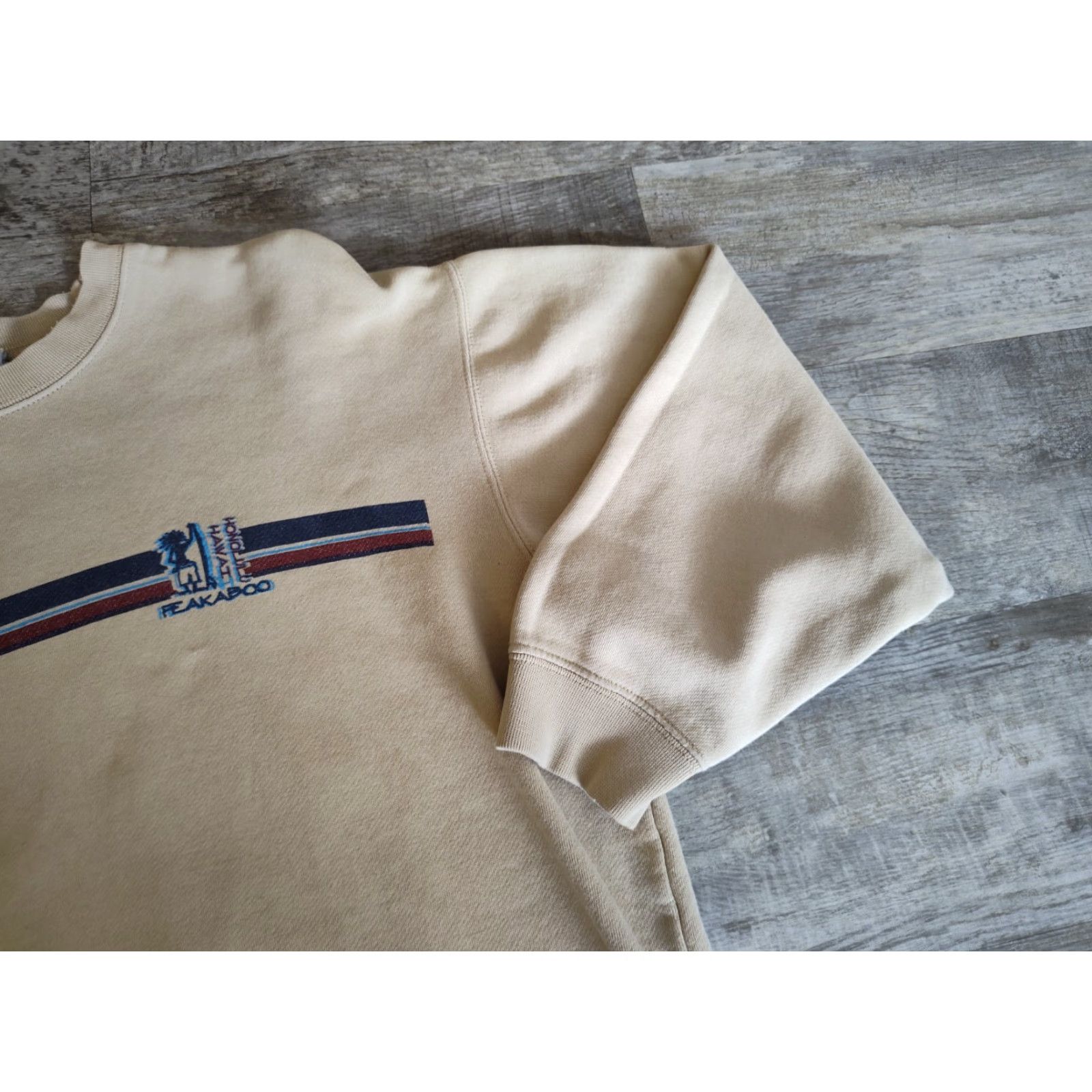 Vintage VINTAGE Surf Women's Crew Neck Sweatshirt Hawaii USA Surfing 90s Grunge Striped Fleece M Size M / US 6-8 / IT 42-44 - 3 Thumbnail