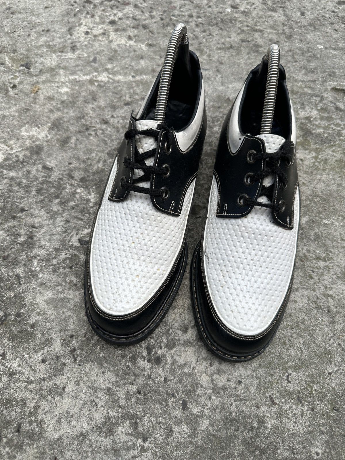 Vintage Vintage UK Style Casual Leather Shoes Streetwear Rare Alt Size US 8.5 / EU 41-42 - 3 Thumbnail
