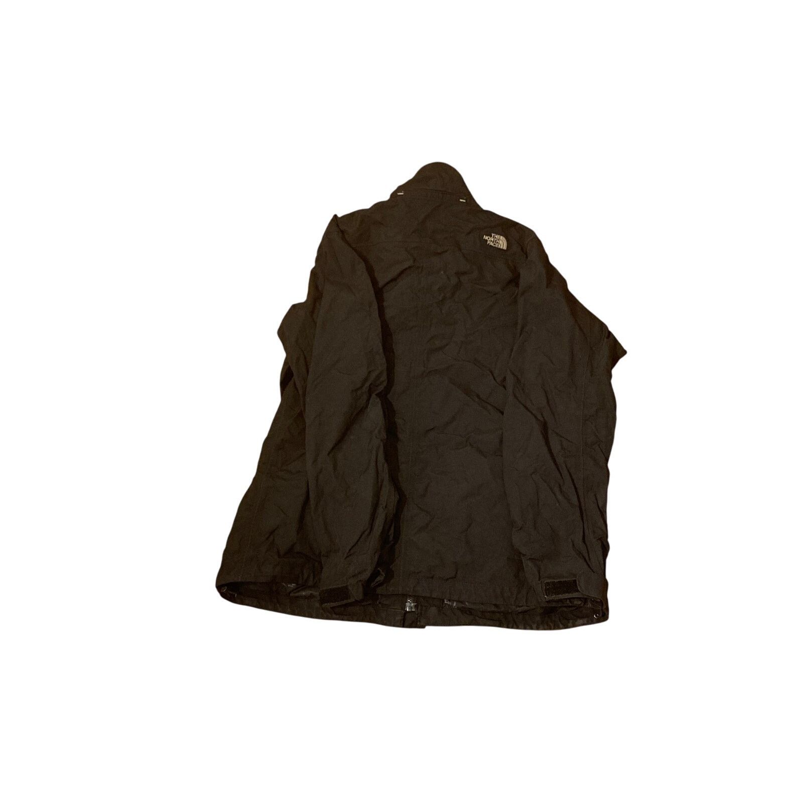 The North Face Vtg The NorthFace Womens XL Black Jacket Rain Shell Ski Coat Size XL / US 12-14 / IT 48-50 - 2 Thumbnail