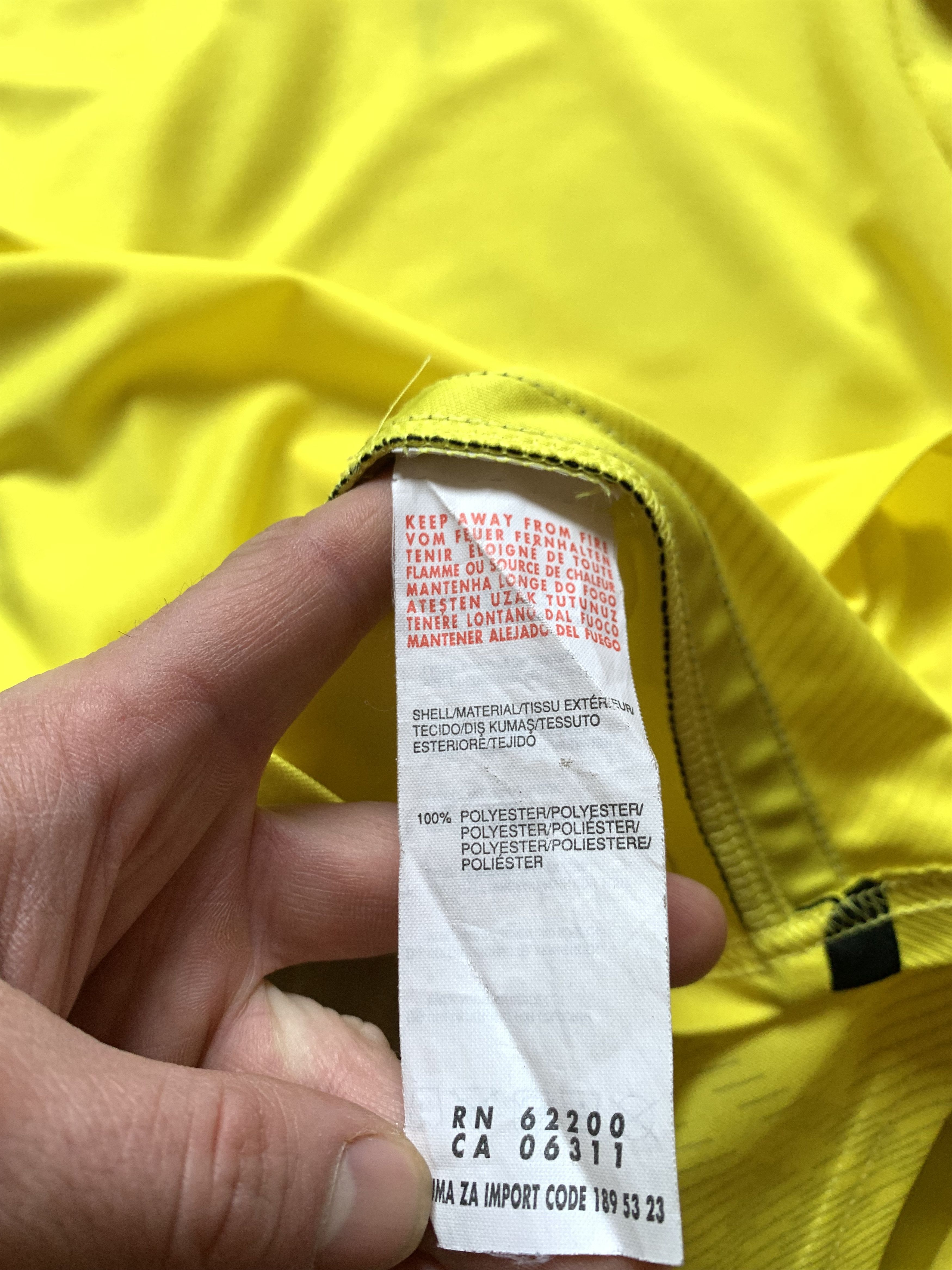 Puma × Vintage Vintage Puma Borussia Dortmund Football Jersey #11 Reus Size US S / EU 44-46 / 1 - 11 Thumbnail