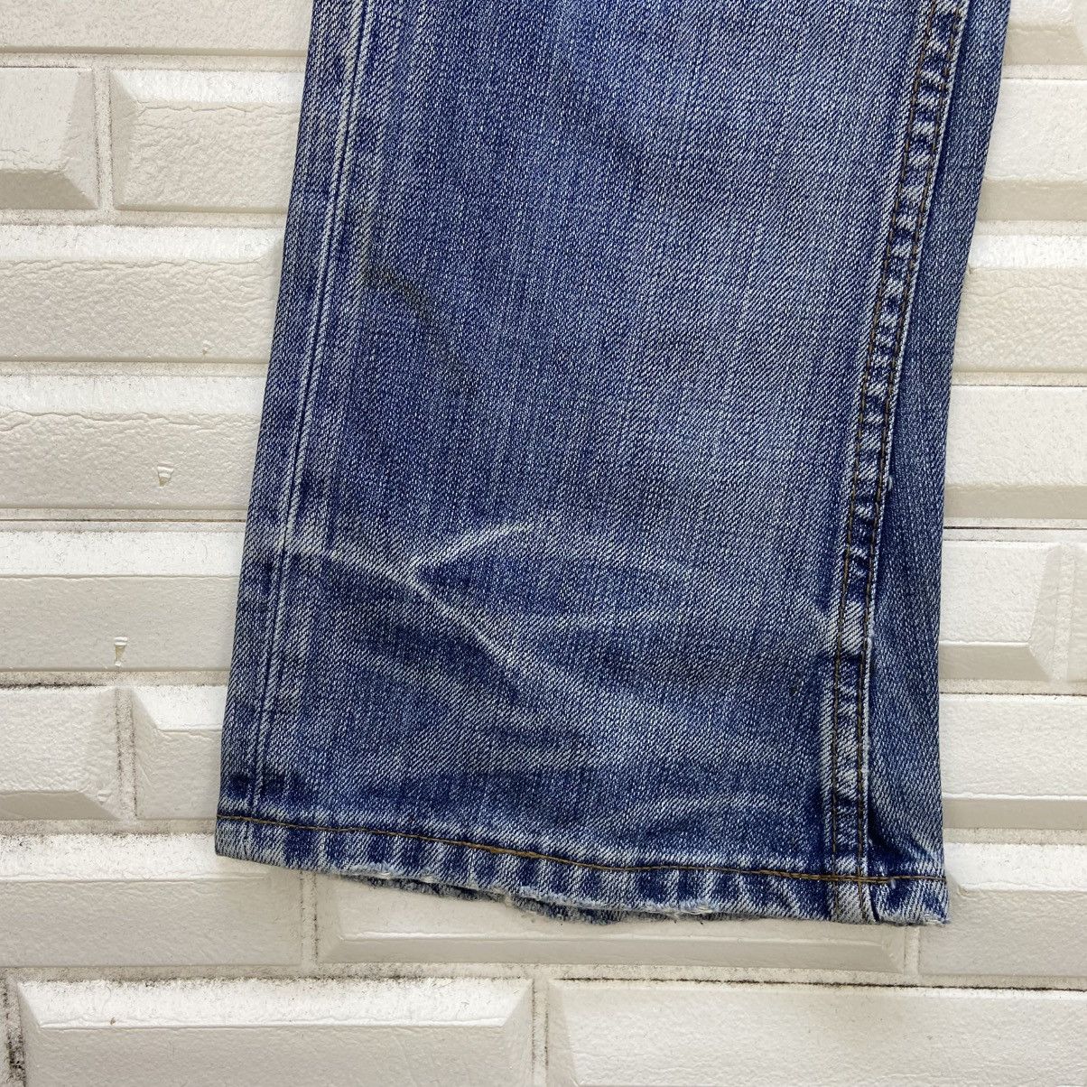 JACKROSE Flare Jackrose Distressed Denim Jeans Size US 31 - 12 Thumbnail