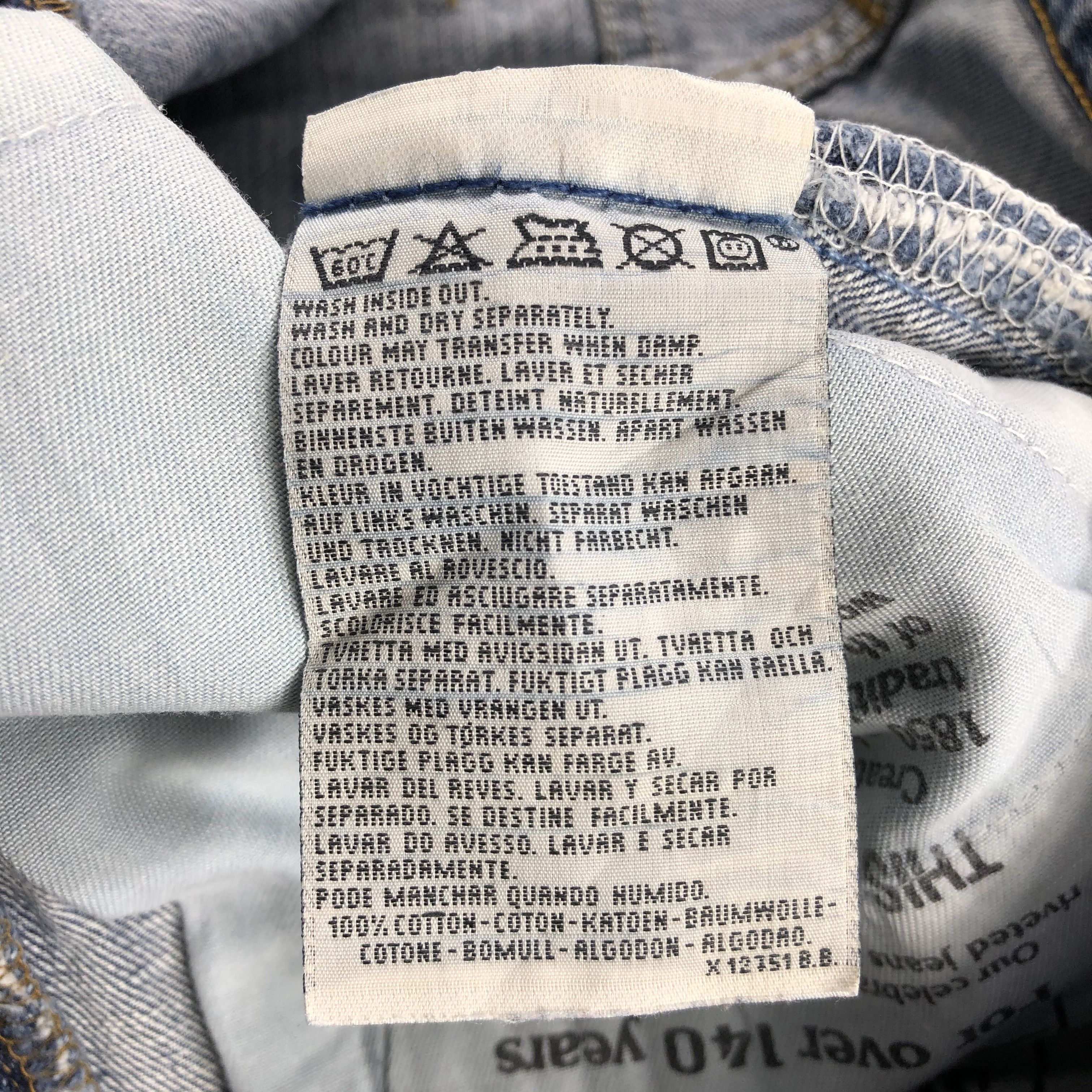 Levi's Vintage 90s Light Wash Levis 517 Jeans-J1921 Size US 30 / EU 46 - 11 Thumbnail