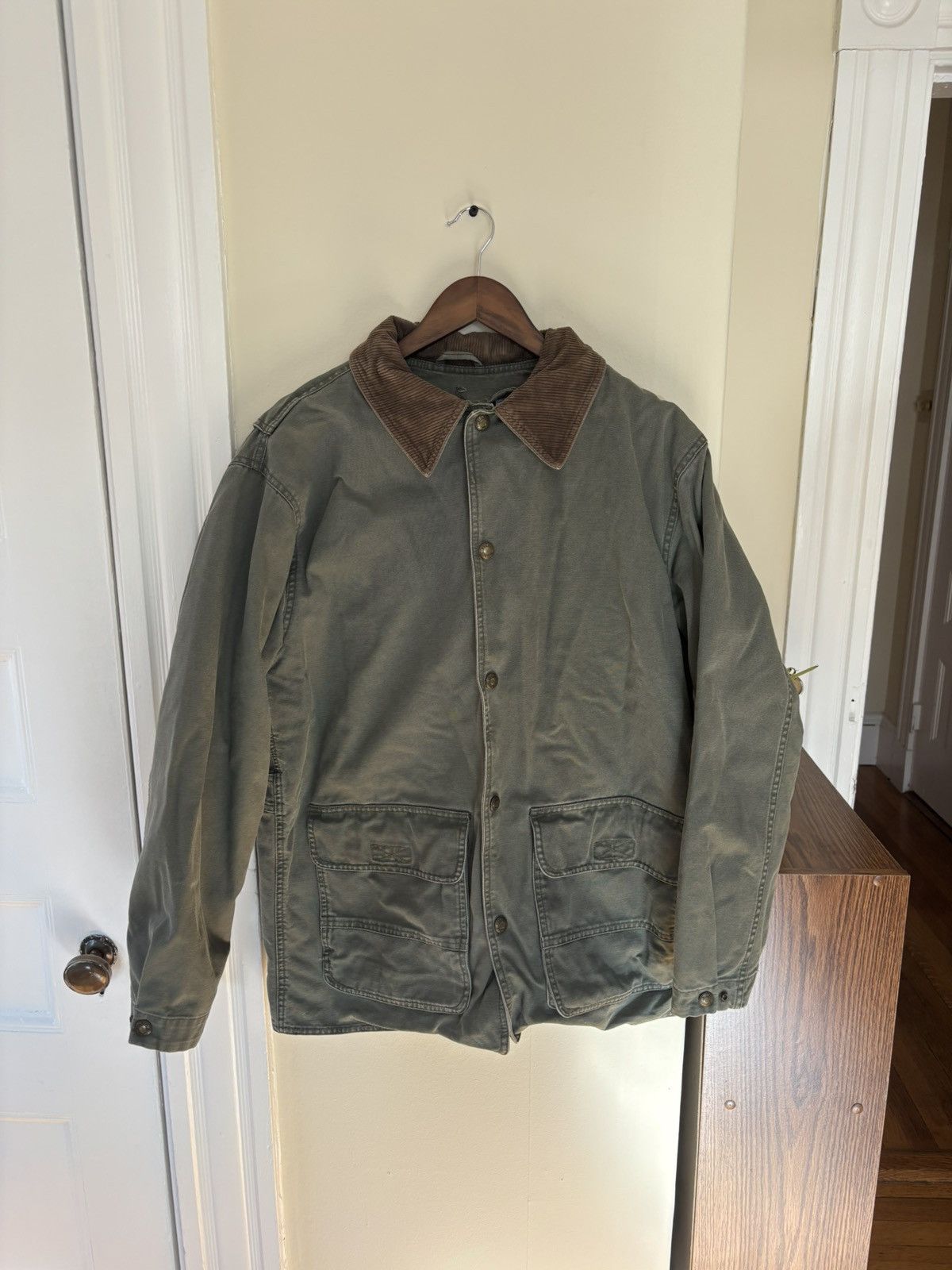 Woolrich Woolen Mills Vintage Field Jacket with Removable Wool Liner (Olive Green) Size US M / EU 48-50 / 2 - 4 Thumbnail