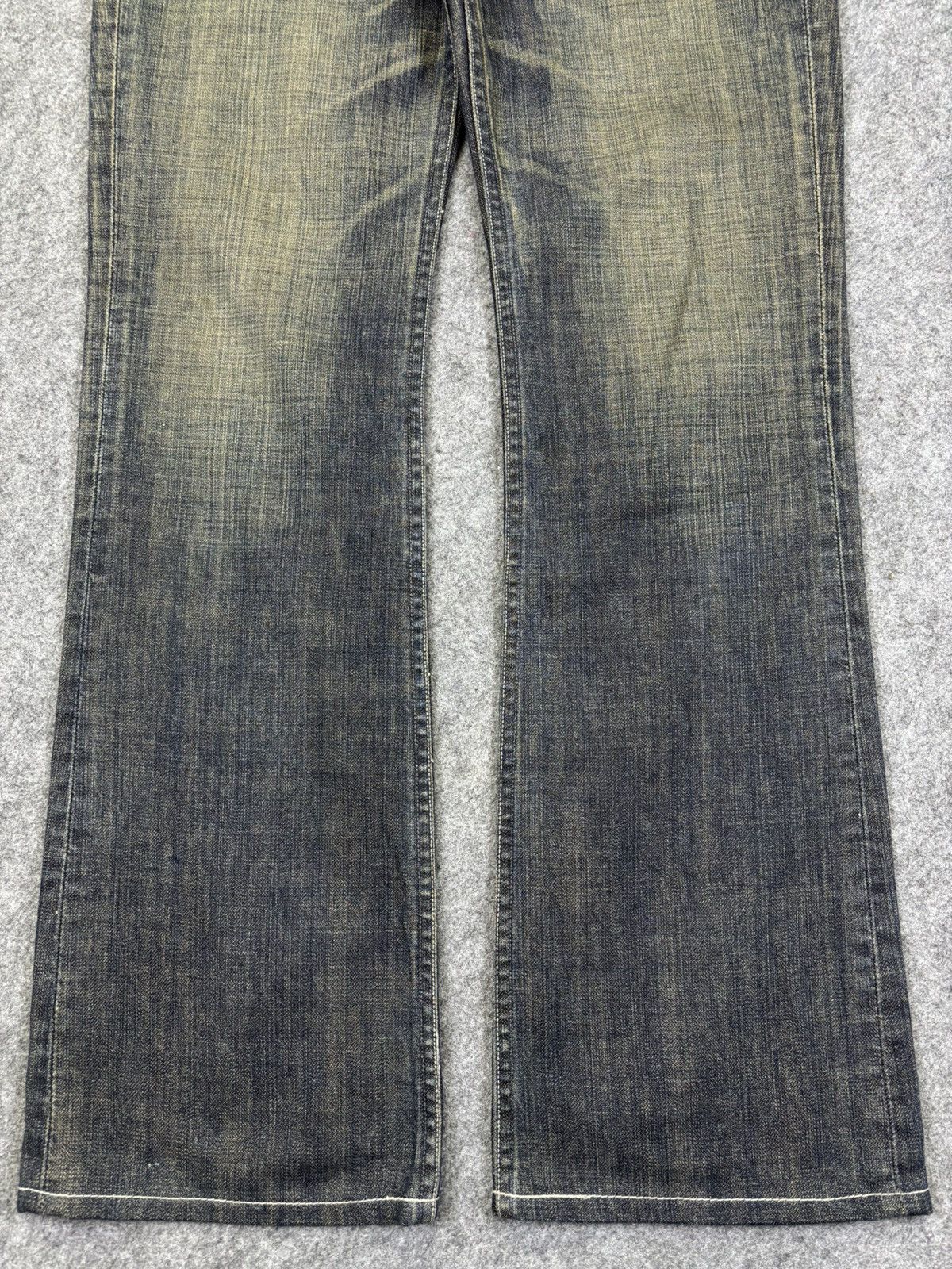 Levi's 💥Rusty Indigo Fades💥Flare Levis 517 Minimalist Denim F969 Size US 31 - 4 Thumbnail