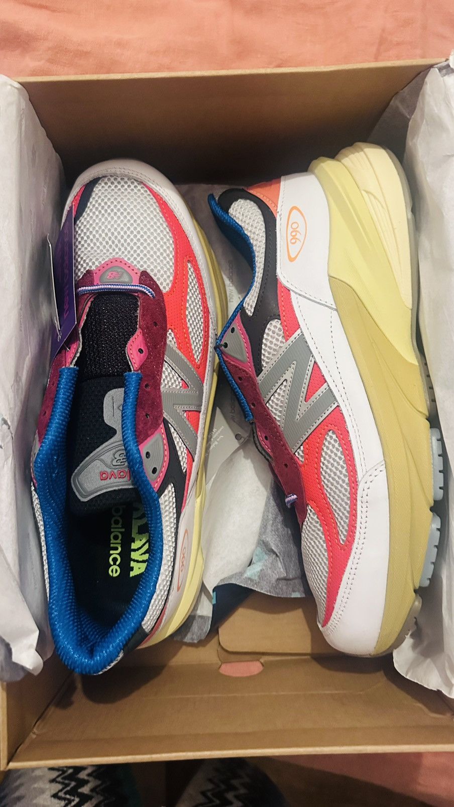 Action Bronson × New Balance New Balance 990v6 MiUSA Action Bronson Ainôzama U990AT6 Size US 9.5 / EU 42-43 - 2 Thumbnail