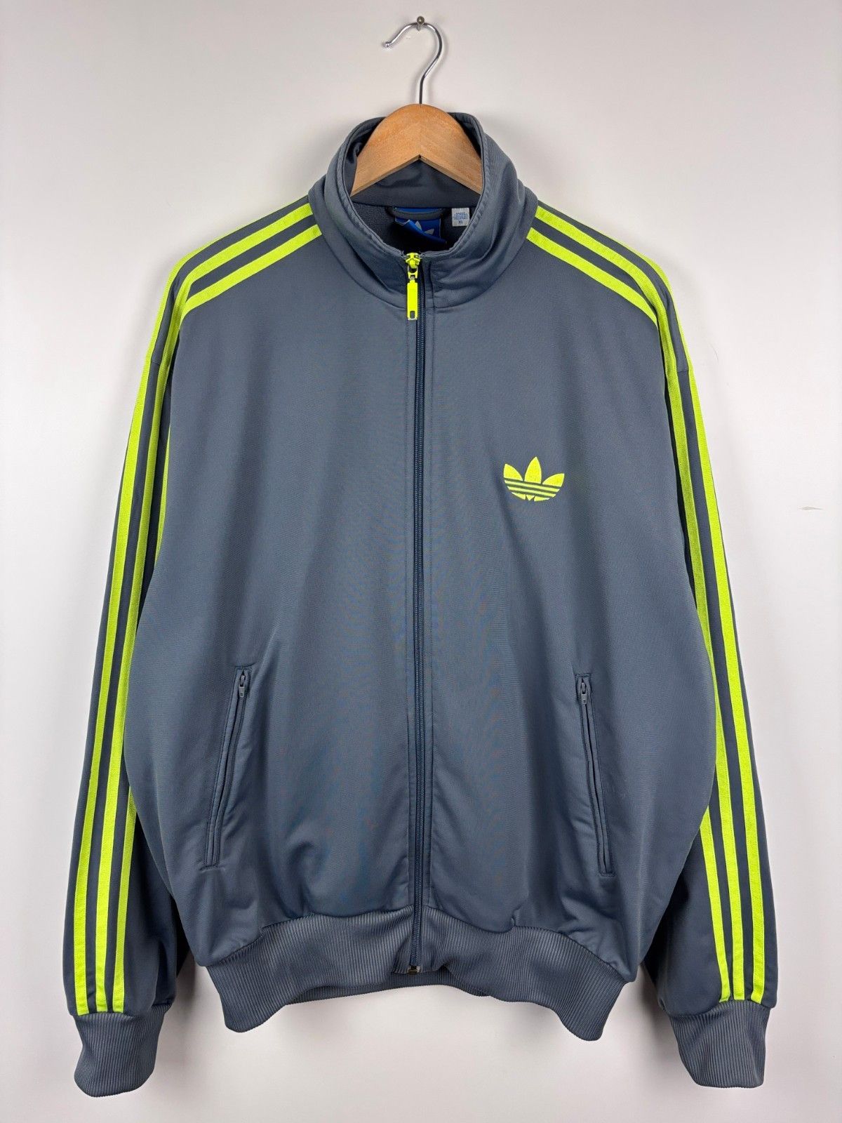 Adidas Mens Adidas Originals Firebird Track Jacket Gray Size XL Size US XL / EU 56 / 4 - 1 Thumbnail