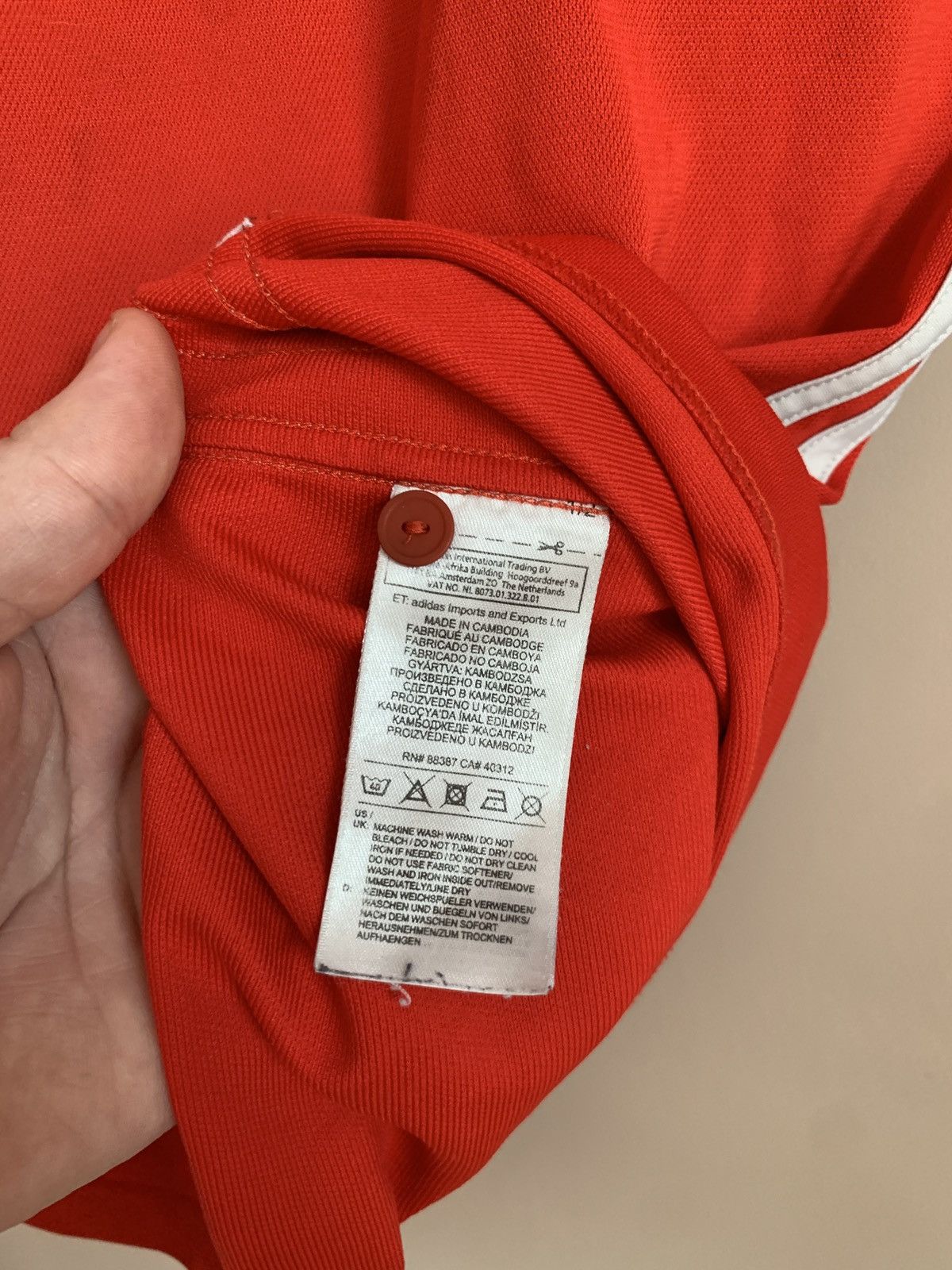 Adidas Wales 2018 Home Football Shirt Adidas Soccer Jersey Size S Size US S / EU 44-46 / 1 - 17 Thumbnail
