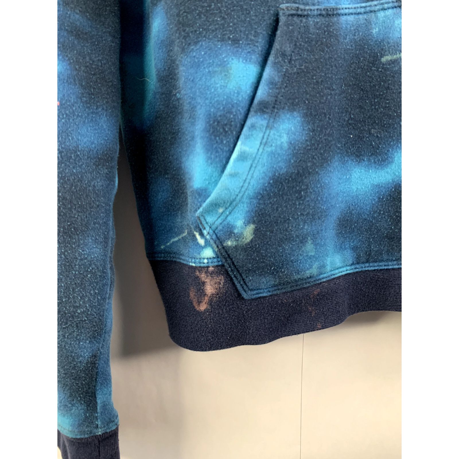 Champion Champion Tie Dye Blue Hoodie Small Blue Long Sleeve Pullover Size US S / EU 44-46 / 1 - 3 Thumbnail