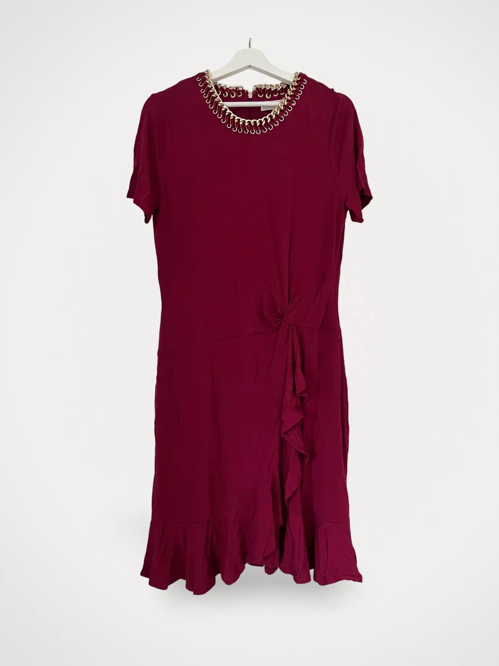 Michael Kors Michael Kors Michael Kors maroon dress Dress Grailed