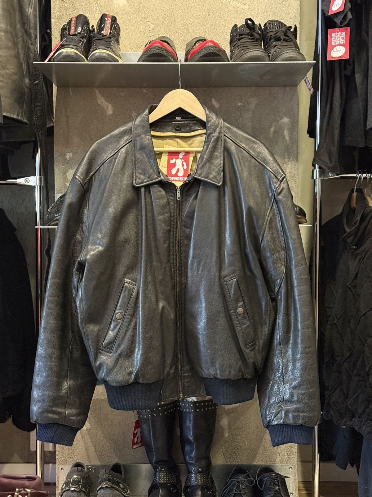 Levi's Vintage Clothing Vintage Levi’s leather bomber jacket Size US L / EU 52-54 / 3 - 1 Thumbnail