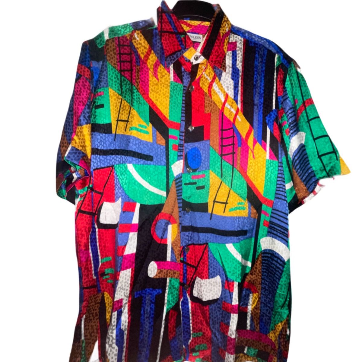 Other Rare Vintage Napoleon Silk Shirt Size US S / EU 44-46 / 1 - 1 Thumbnail