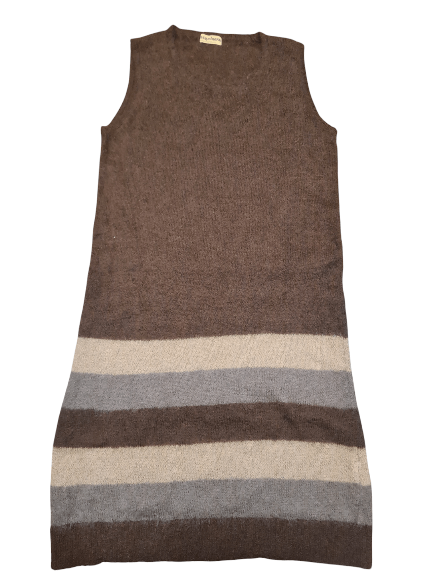 Issey Miyake × Japanese Brand Vintage issey miyake women sleeveless dress Size S / US 4 / IT 40 - 1 Thumbnail